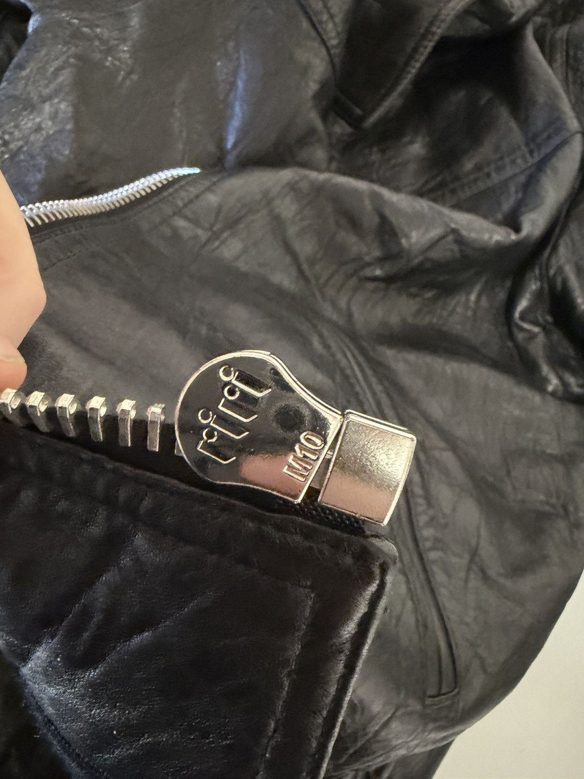 Celine UNRELEASED - SS24 Crystal Logo Lamb Blouson Size US S / EU 44-46 / 1 - 15 Thumbnail