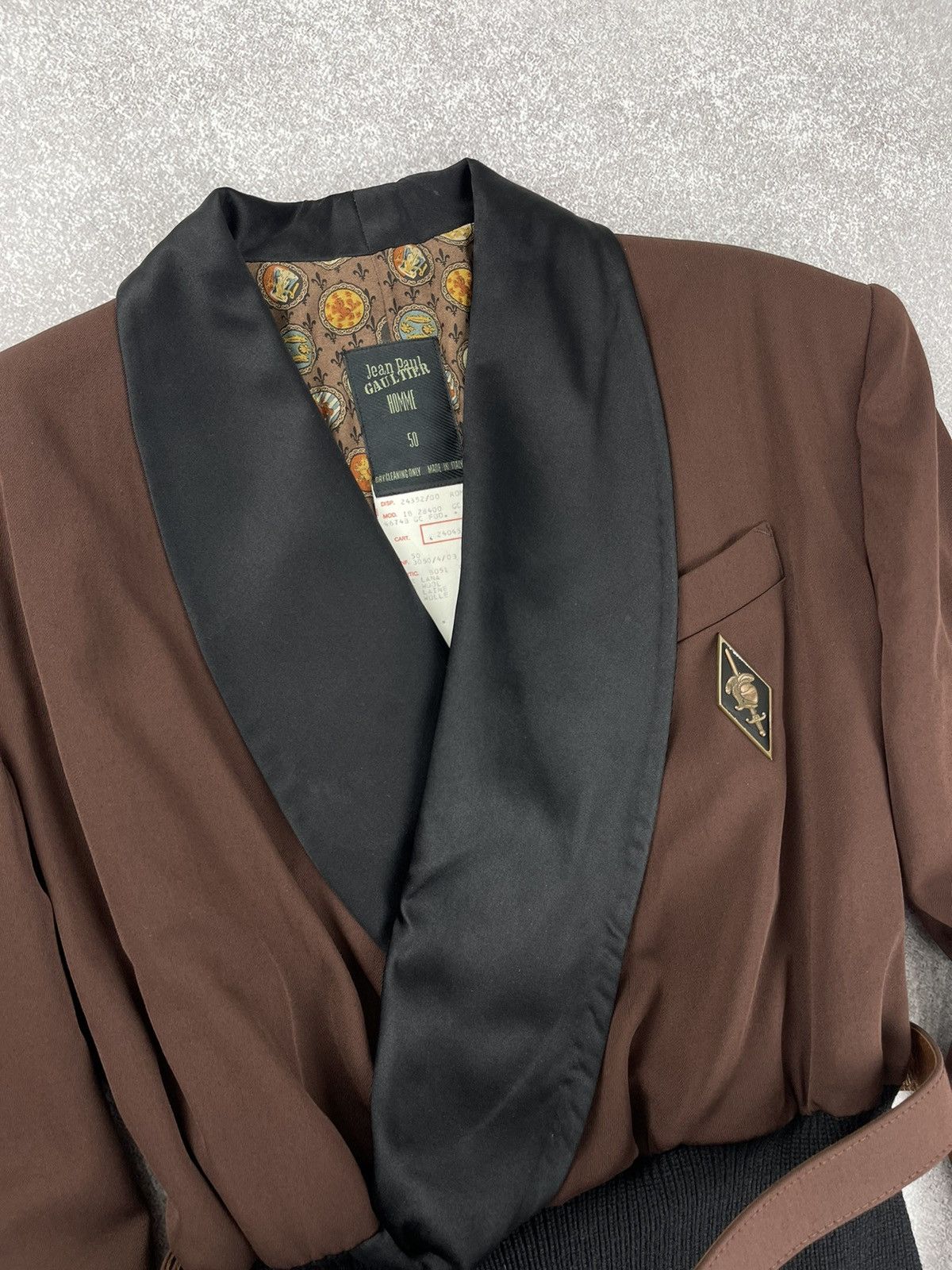 Jean Paul Gaultier 80-90’s Jean Paul Gaultier Homme Archival Blazer Jacket Size US M / EU 48-50 / 2 - 5 Thumbnail
