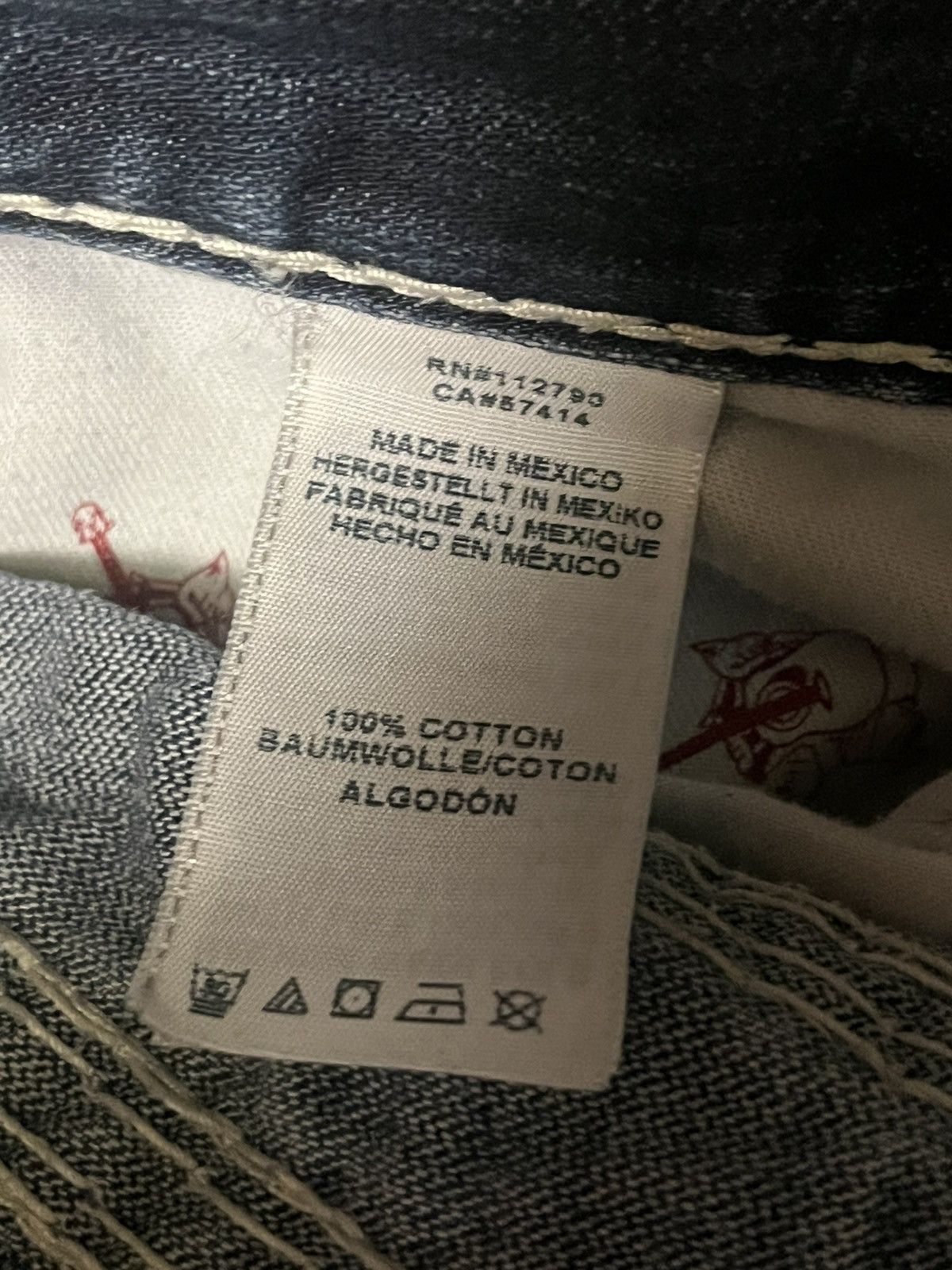 True Religion true religion jeans navy and gold super qt Size US 32 / EU 48 - 5 Thumbnail
