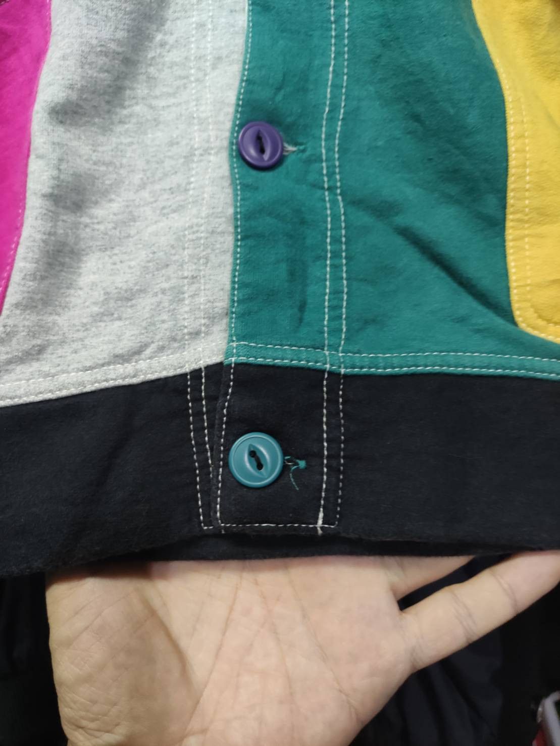 Chums Vtg Chums Multicolor Button Hoodie Size US M / EU 48-50 / 2 - 6 Thumbnail