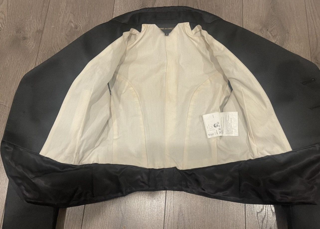 Comme des Garcons Comme Des Garcon cropped satin tux jacket Size S / US 4 / IT 40 - 5 Thumbnail