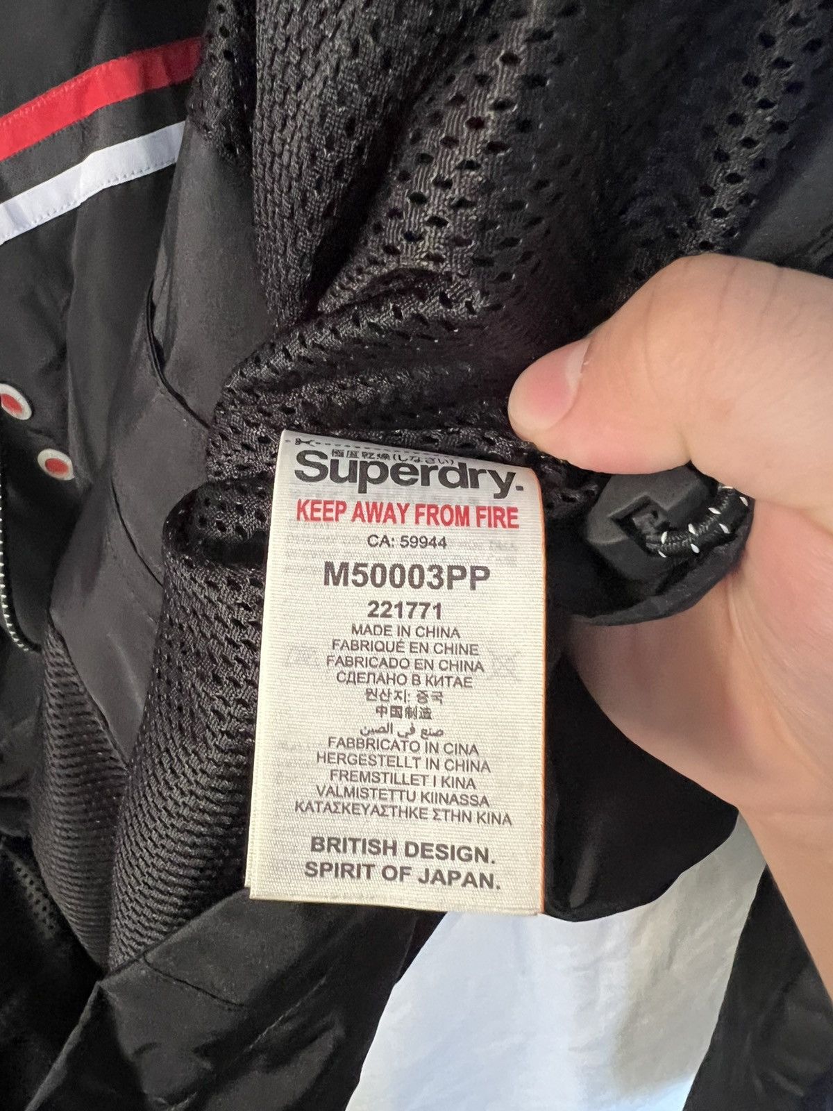 Superdry Superdry Pacific Surf Cagoule Size US L / EU 52-54 / 3 - 7 Thumbnail