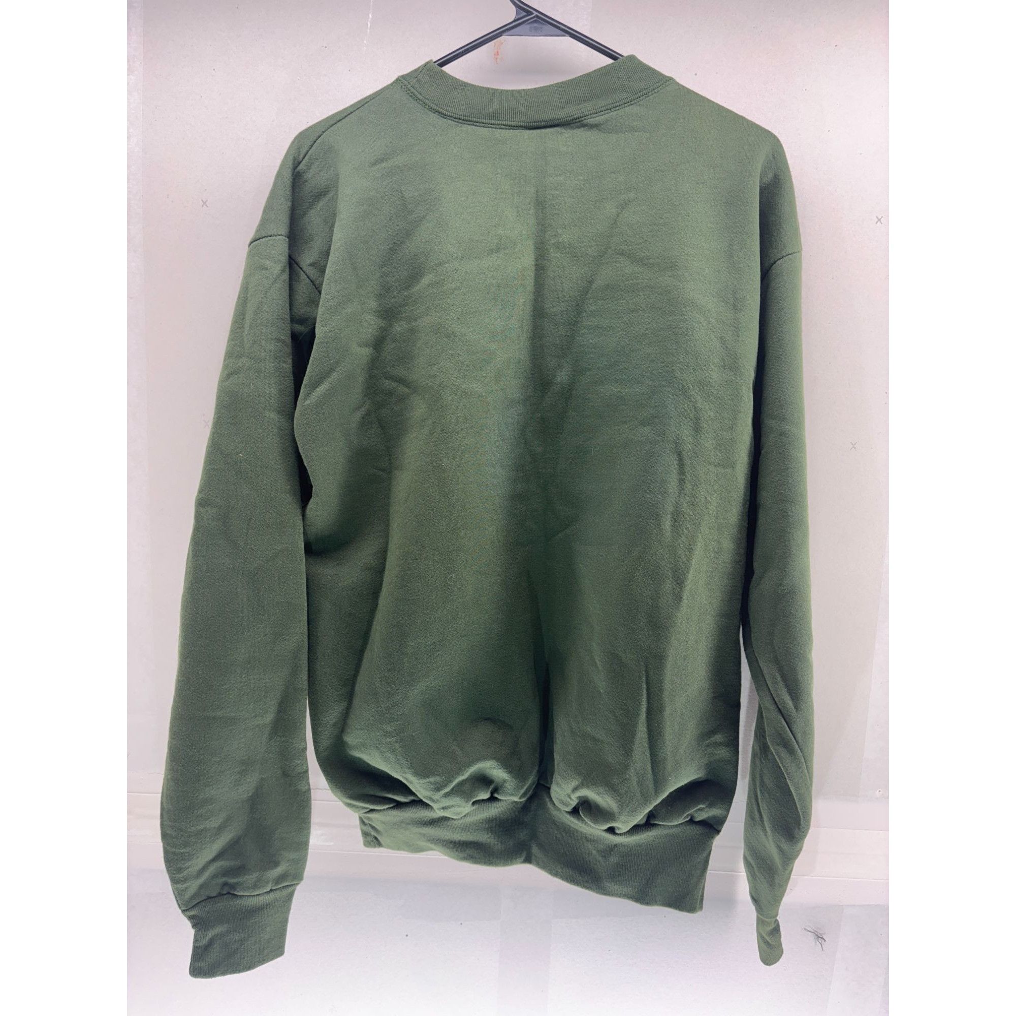 Vintage Vintage U.S. Army Green Crewneck Sweatshirt X Large 80s Larg Size US XL / EU 56 / 4 - 3 Thumbnail