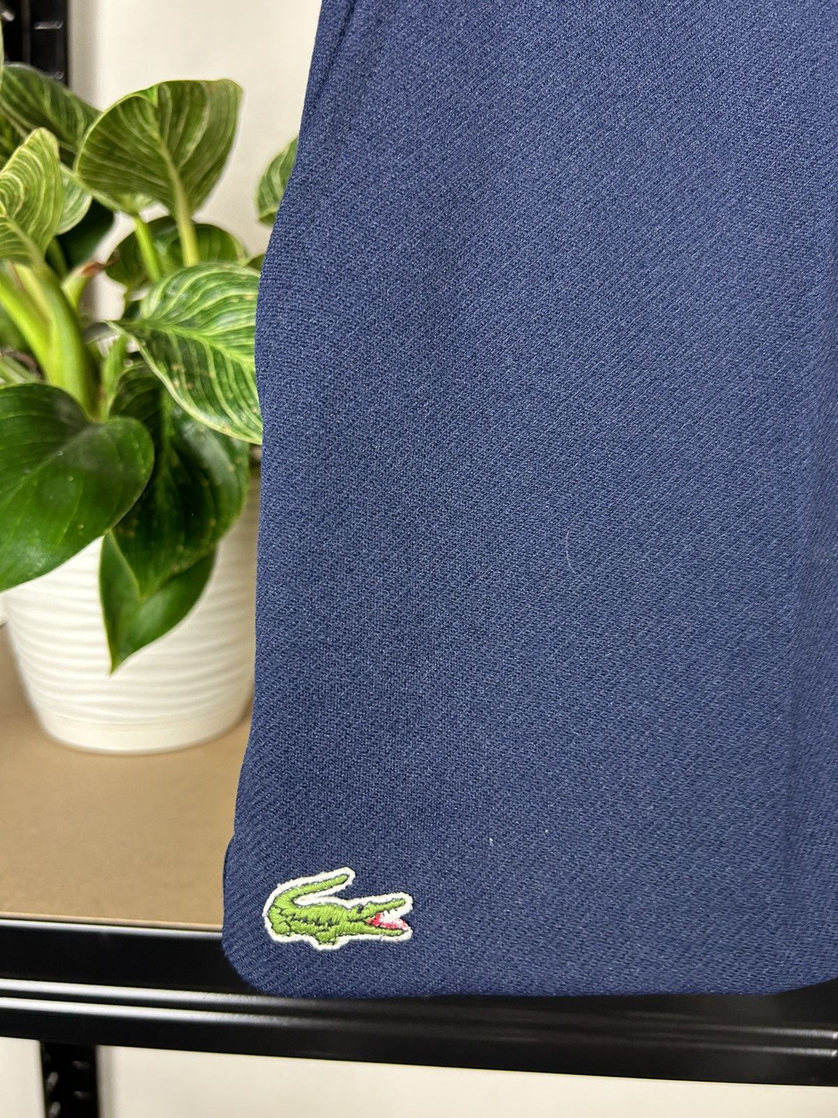 Lacoste × Vintage 80s Rare Chemise Lacoste Shorts Size US 28 / EU 44 - 2 Thumbnail