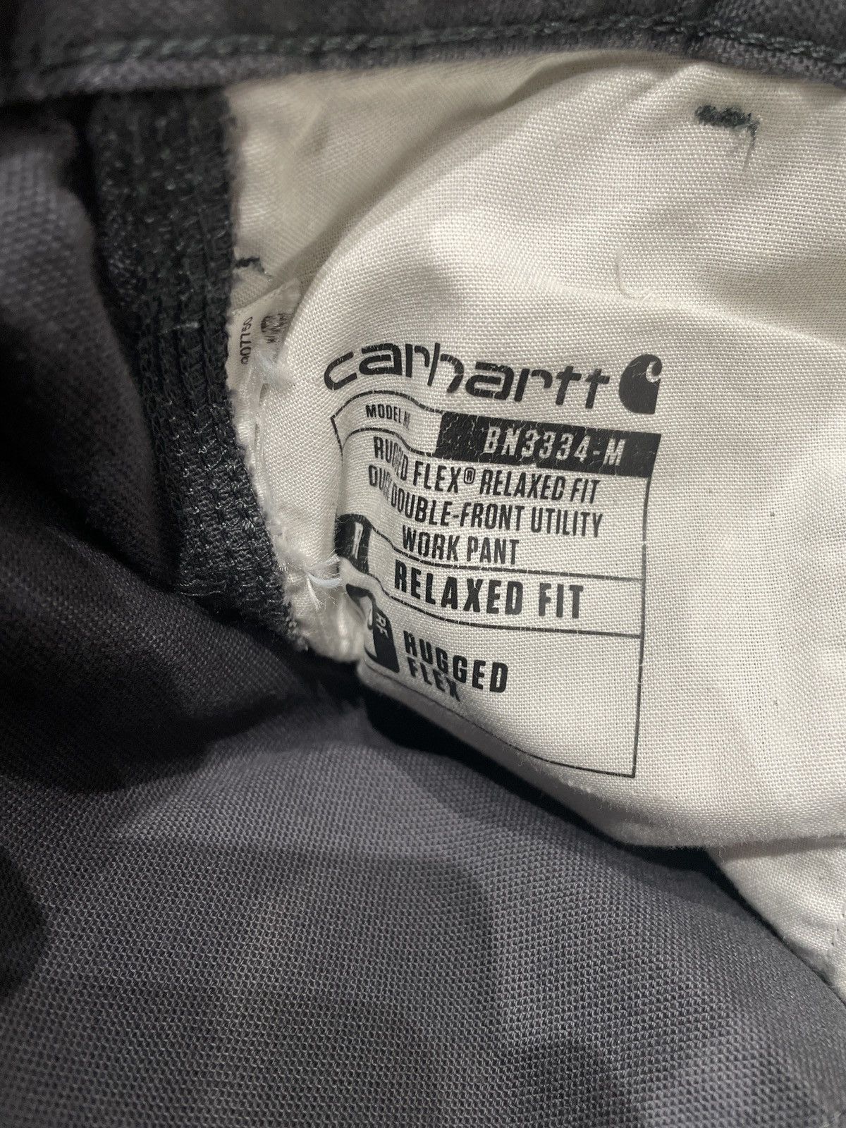 Carhartt CARHARTT CARPENTER RUGGED FLEX DUCK DOUBLE-FRONT DUNGAREE Size US 40 / EU 56 - 6 Thumbnail