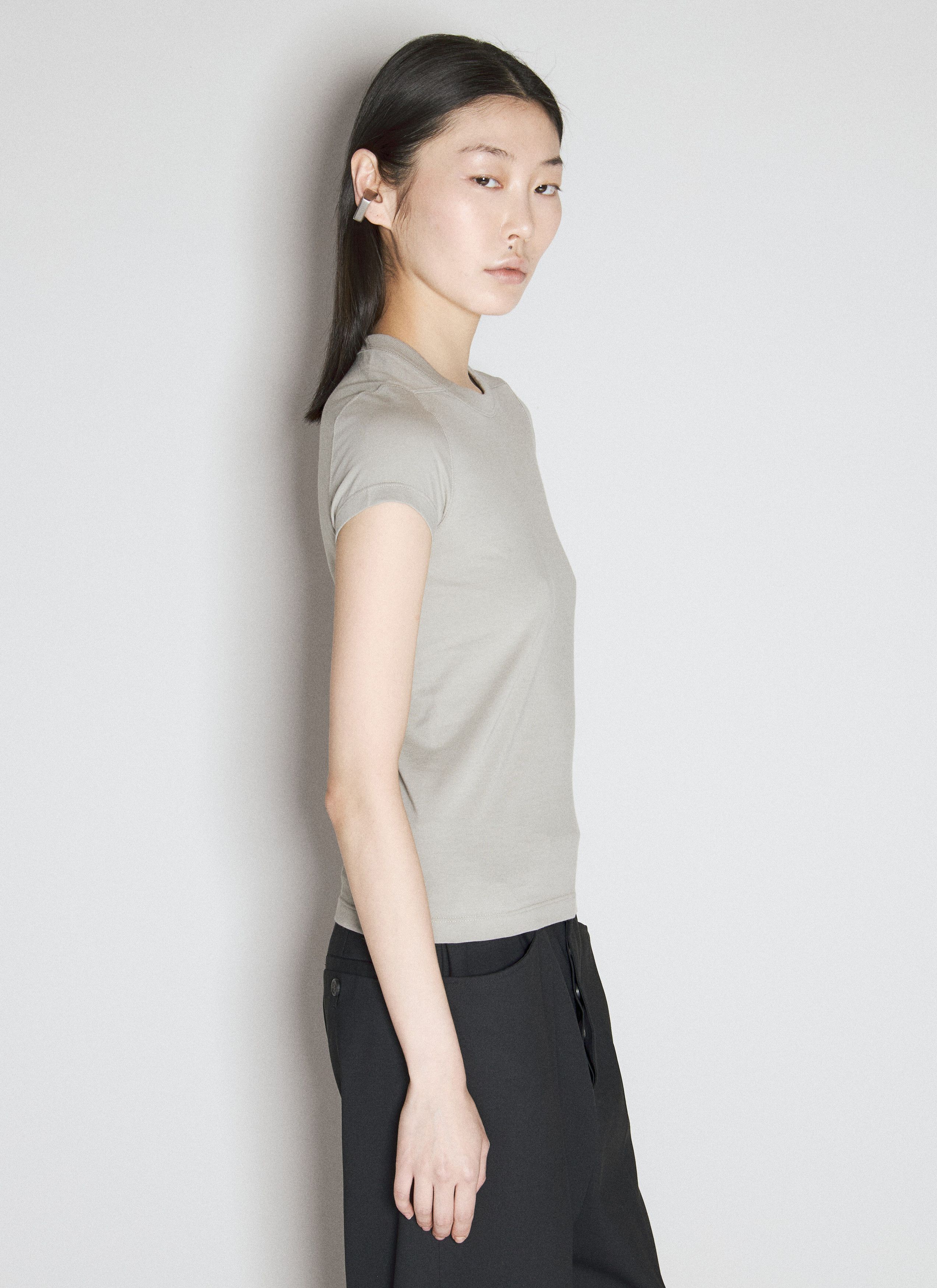 Rick Owens Cropped Level T-Shirt Size S / US 4 / IT 40 - 1 Thumbnail