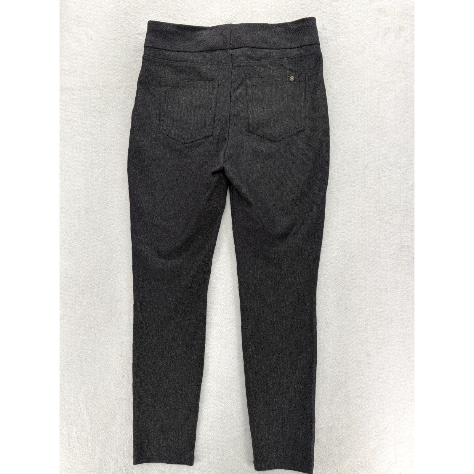Vintage Honeylove Pants Womens Large Gray Hidden Smoothing Stretch Pull-On Slim Ankle Ponte Size 36" / US 14 / IT 50 - 5 Thumbnail