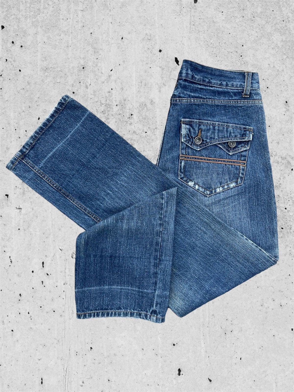 Japanese Brand 🔥 Nylaus Distressed Denim Streetwear W32🔥 Size US 32 / EU 48 - 13 Thumbnail