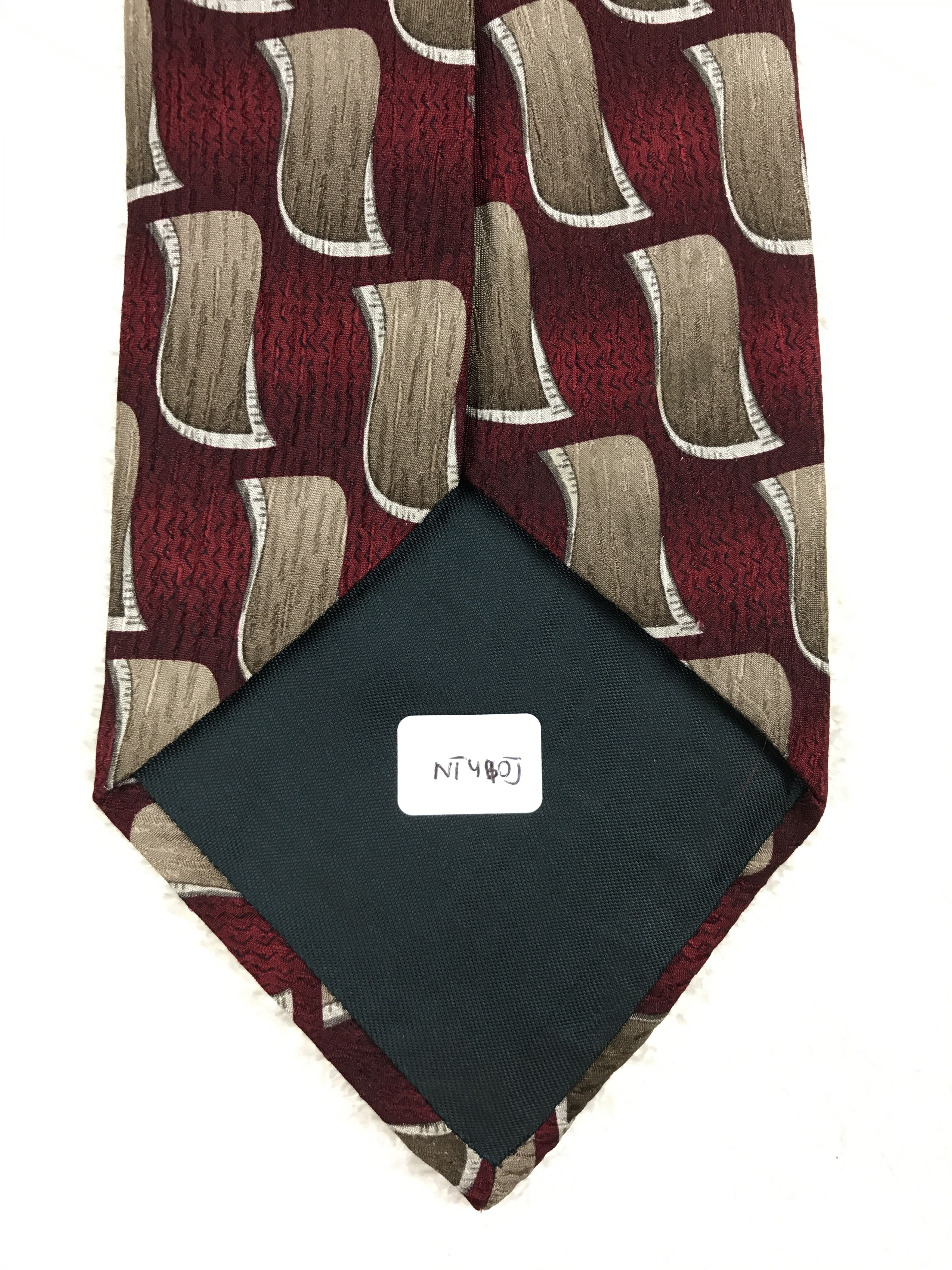 Daniel Hechter × Vintage Vintage Daniel Hechter Silk Necktie Size ONE SIZE - 9 Thumbnail