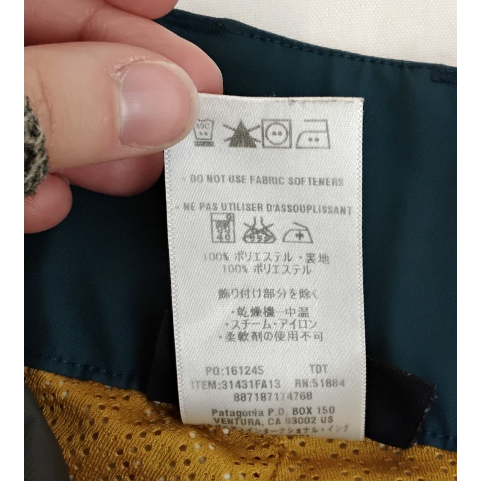Patagonia Patagonia Goretex Snow Pants Women's M Teal Blue Recco Size 34" / US 12 / IT 48 - 8 Thumbnail