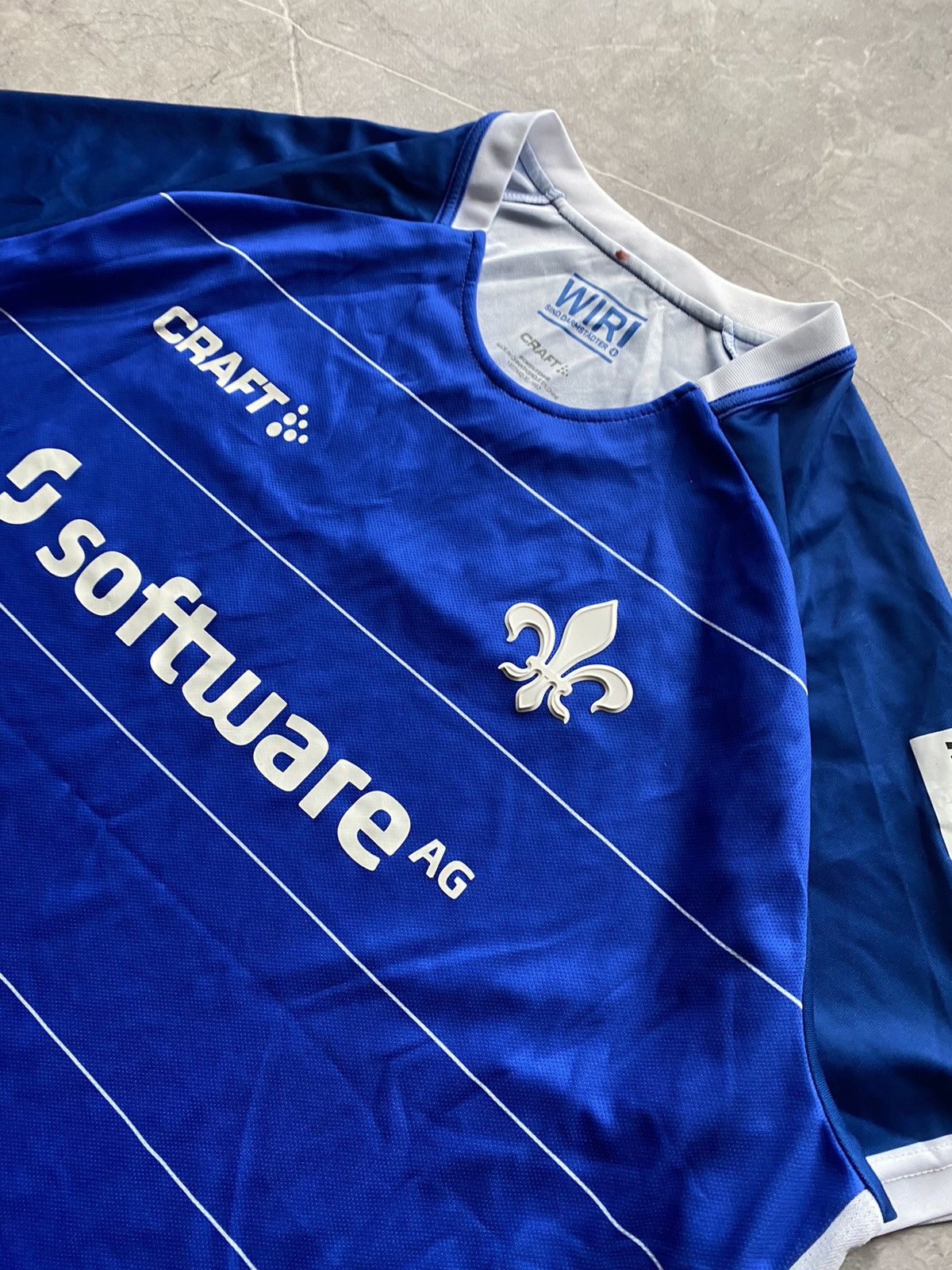 Vintage Craft 2018-19 SV Darmstadt 98 Home Soccer Football Jersey Size US XXL / EU 58 / 5 - 6 Thumbnail