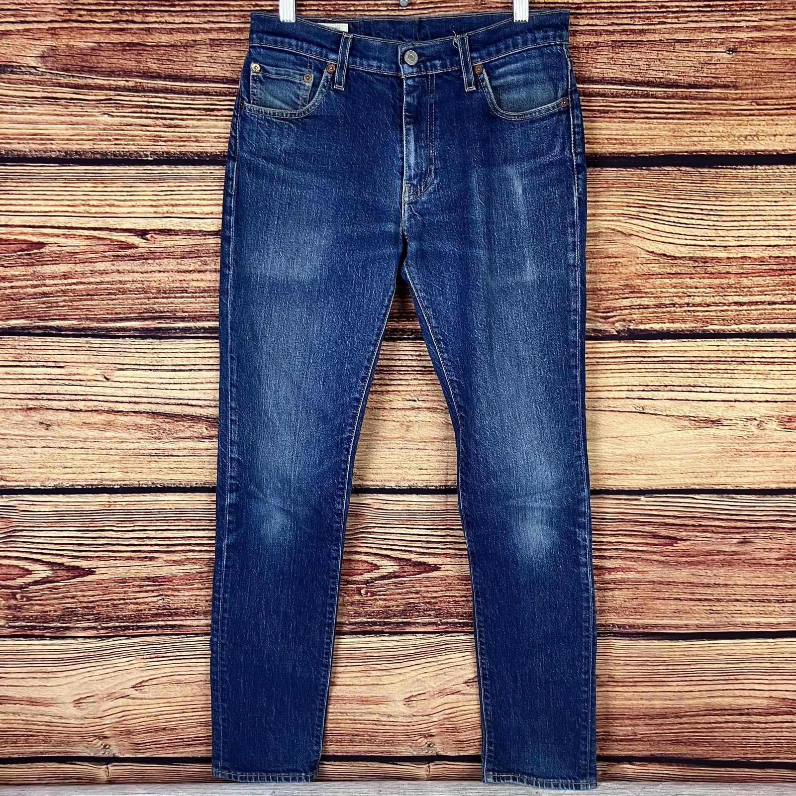 Levi's Levi's 511 Premium Straight Leg "Big E" Denim Jeans Size US 30 / EU 46 - 2 Thumbnail