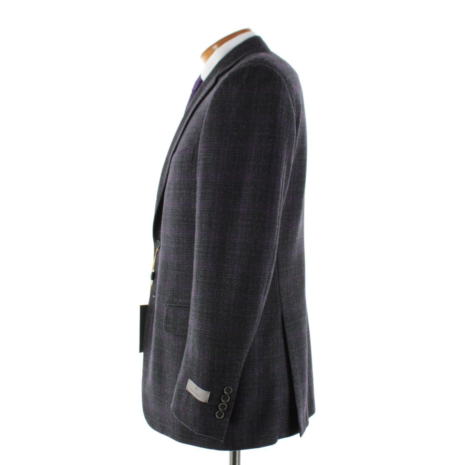 Canali Canali Sport Coat Size 42 Regular US in Gray Size 42R - 4 Thumbnail