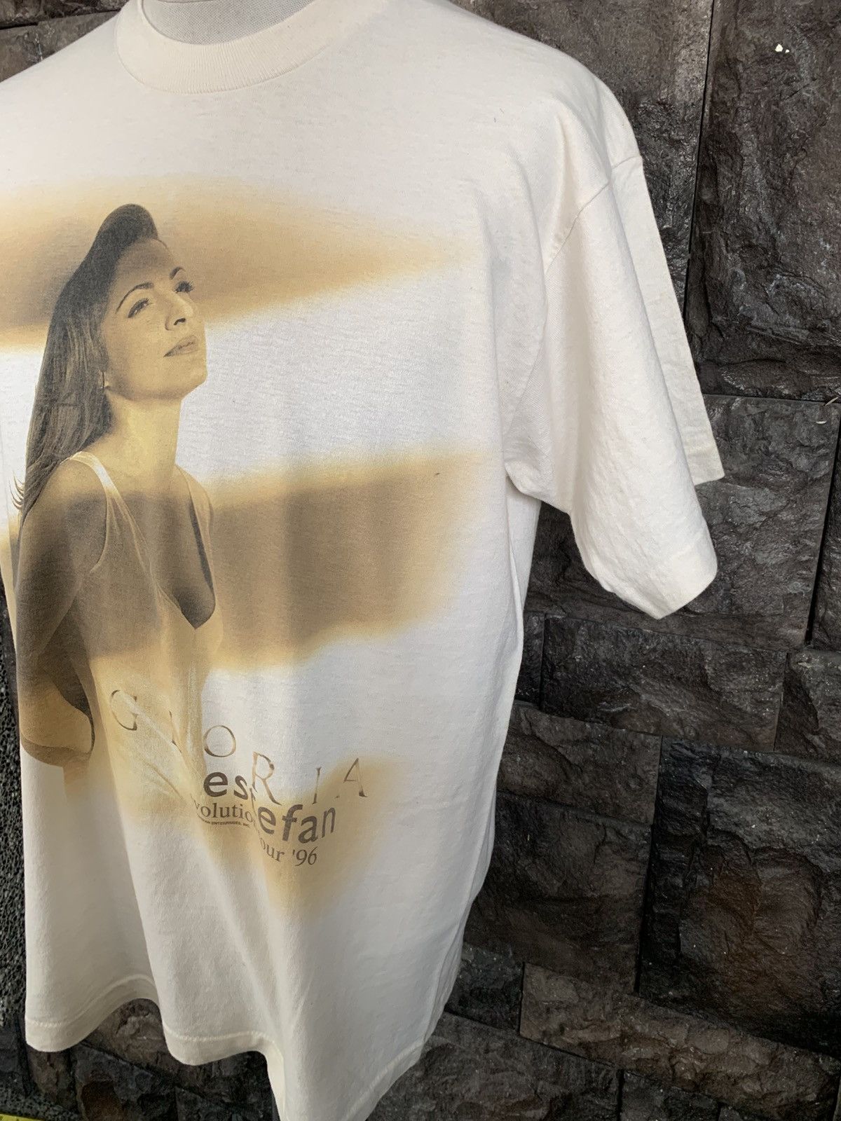 GLORIA ESTEFAN evolution tour '96 Tシャツ L Vintage 1996