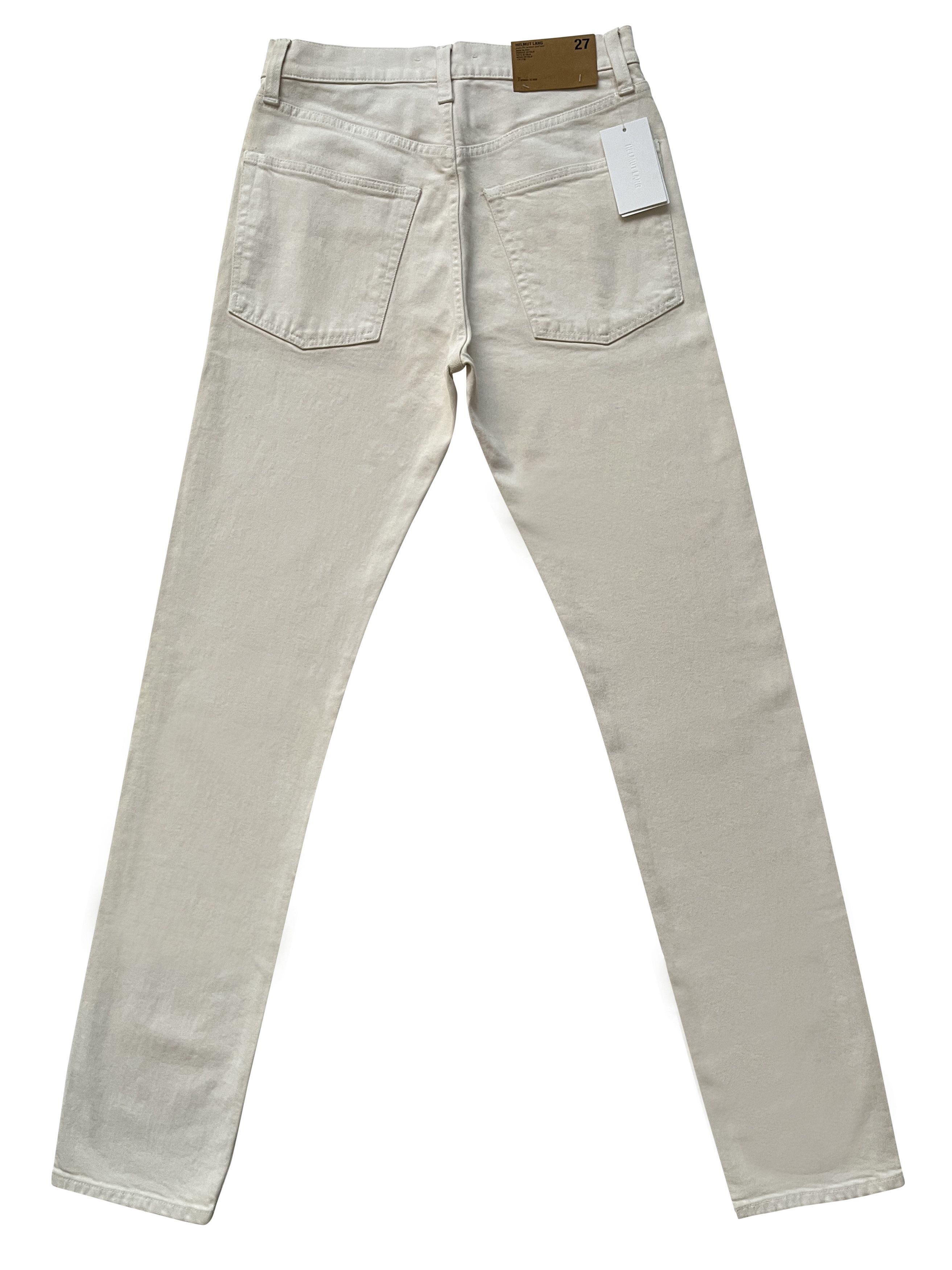 Helmut Lang ⚡️QUICK SALE⚡️Helmut Lang White Hi Straight Denim Jeans Size US 30 / EU 46 - 2 Thumbnail