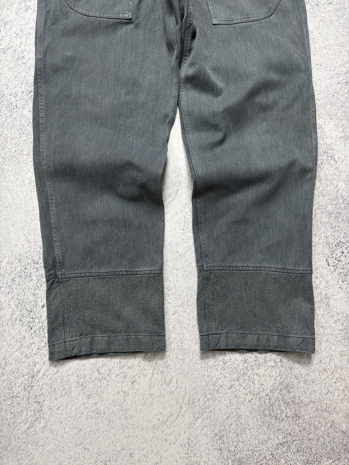 Vintage Vintage Swiss Army Salt & Pepper Denim Work Trousers Pants Size US 34 / EU 50 - 2 Thumbnail