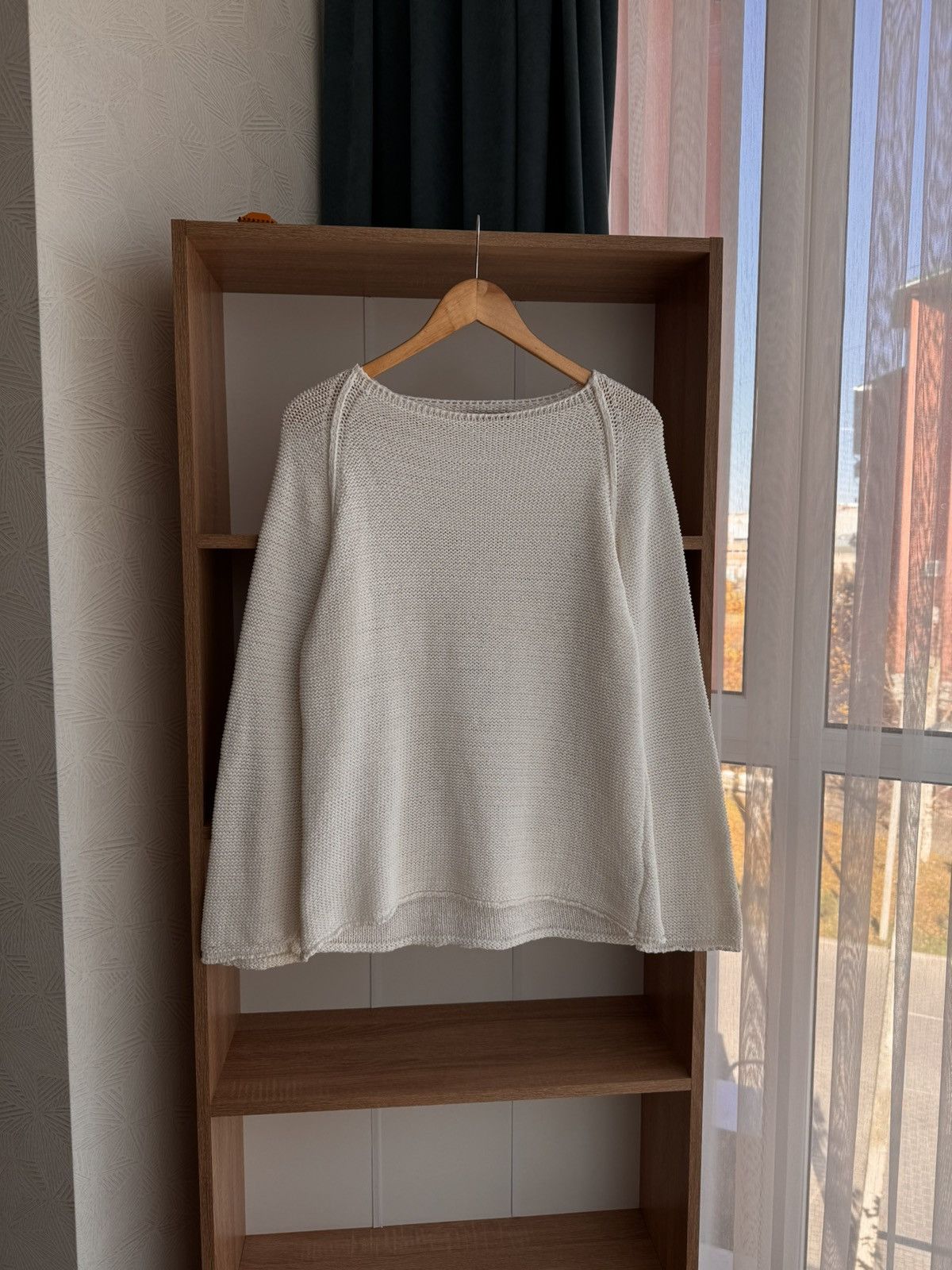 Pre-owned C P Company X Massimo Osti Vintage C.p. Company Ss03 Luxury White Knit Sweater