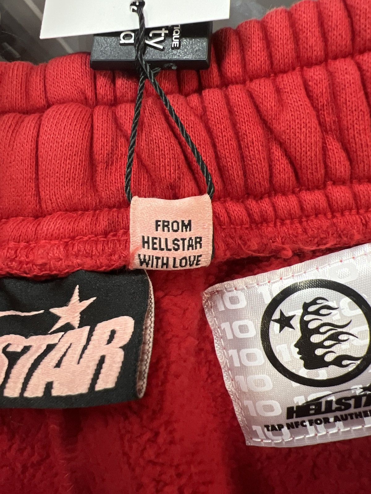 HELLSTAR Hellstar Red Warm Up Shorts Size US 34 / EU 50 - 4 Thumbnail