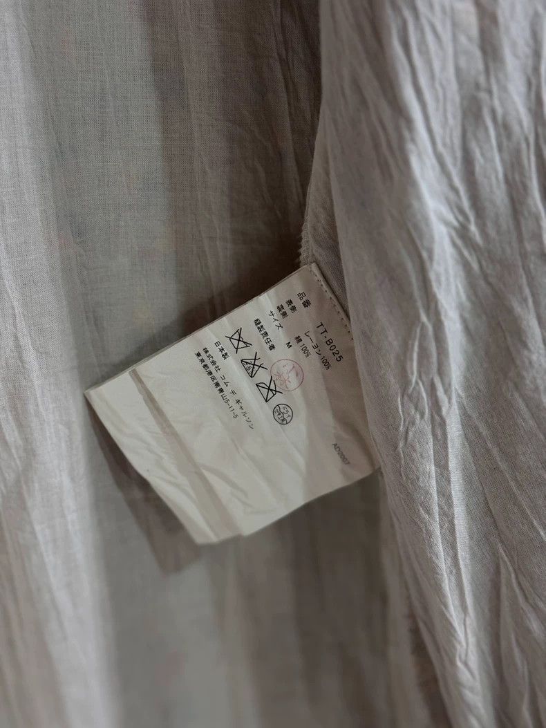 Other Comme Des Garcons Rei Nakagukawa Printed Double Shirt Size S / US 4 / IT 40 - 7 Thumbnail