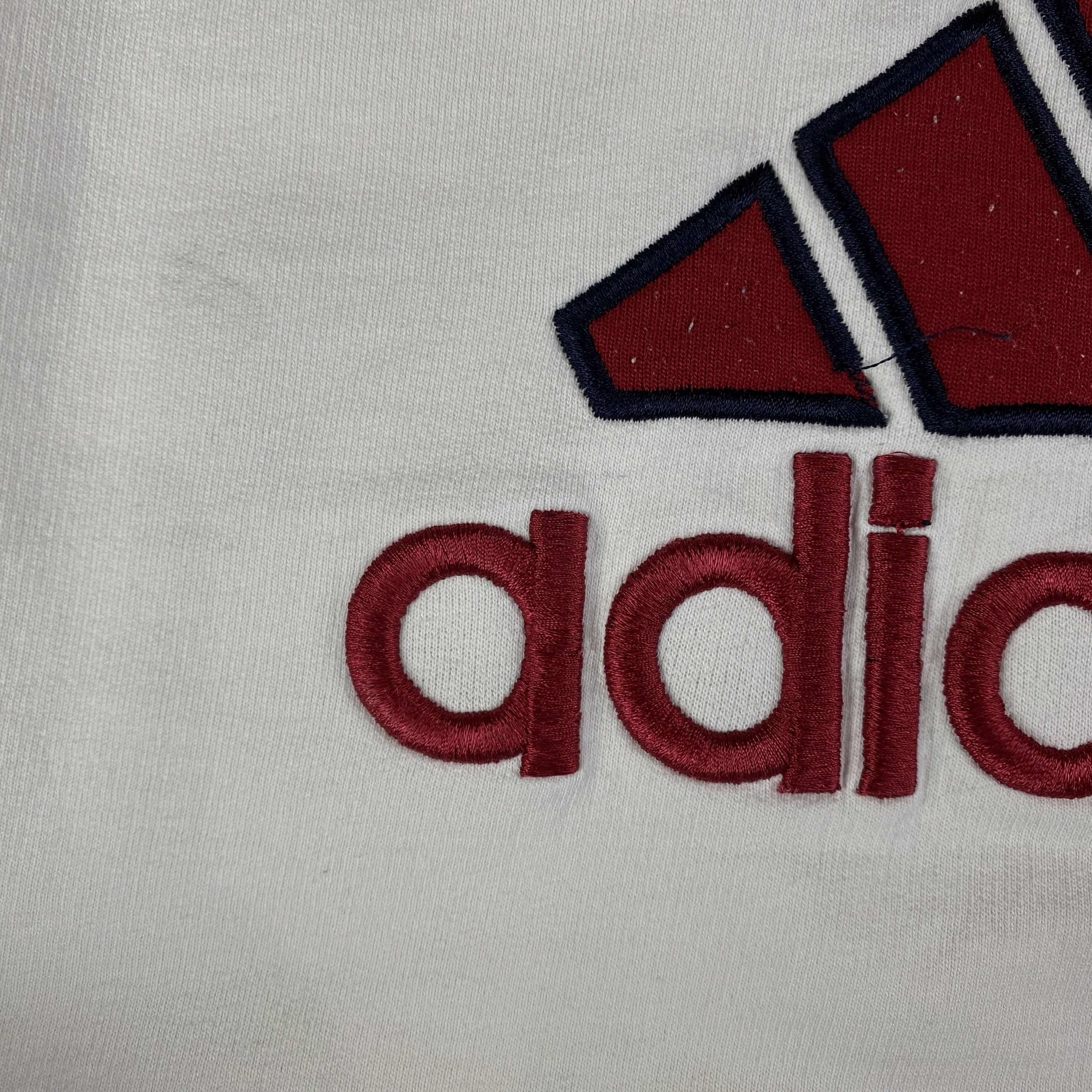 Adidas × Vintage Mens Sweatshirt Adidas Vintage Big Print Size XL Size US XL / EU 56 / 4 - 7 Thumbnail