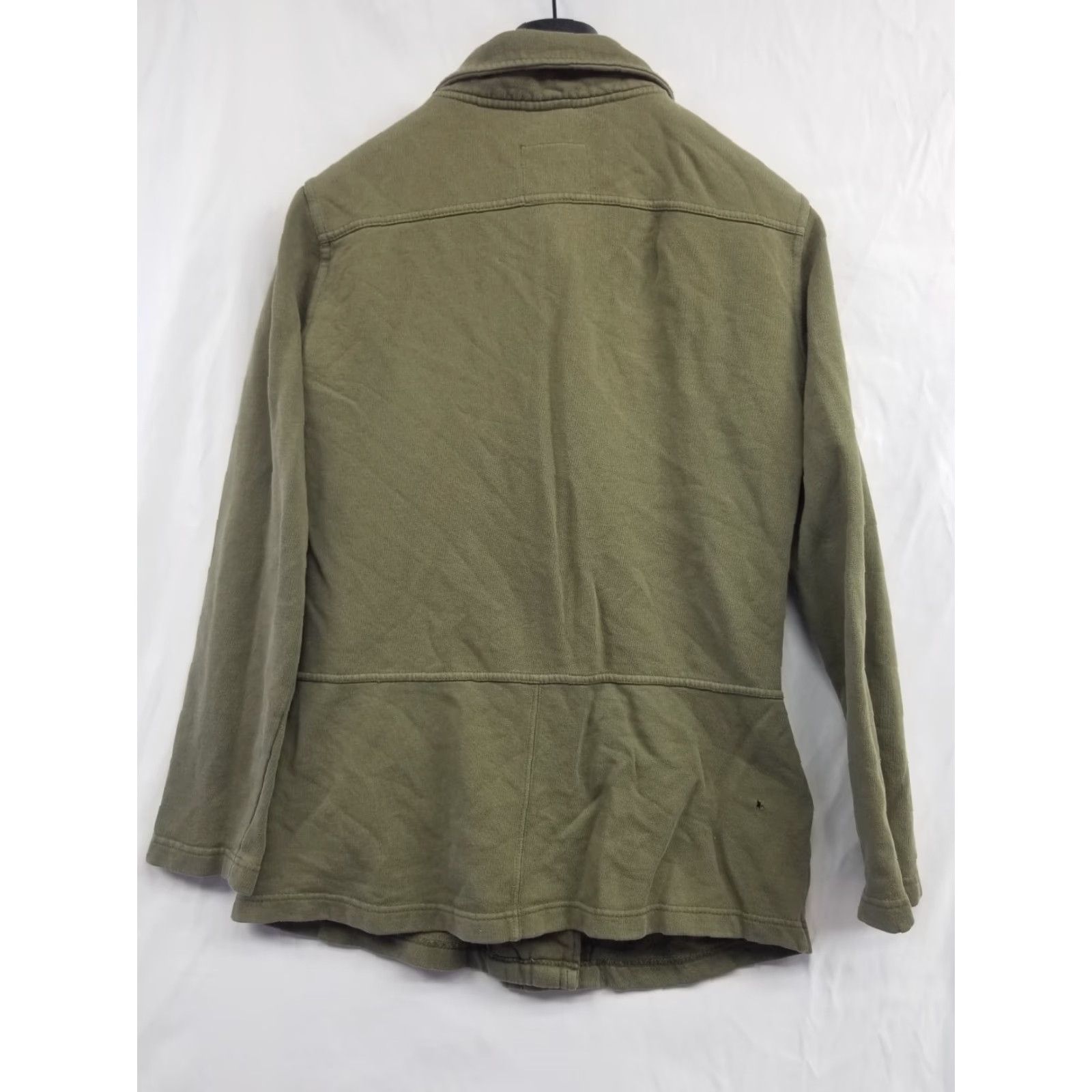 Prana prAna Women's Green Button Up Jacket Shirt Size Medium Casual Formal Travel Jacket Long Sleeve Pockets Collared Knit Cotton Solid Outdoor Vintage No Size M / US 6-8 / IT 42-44 - 2 Thumbnail