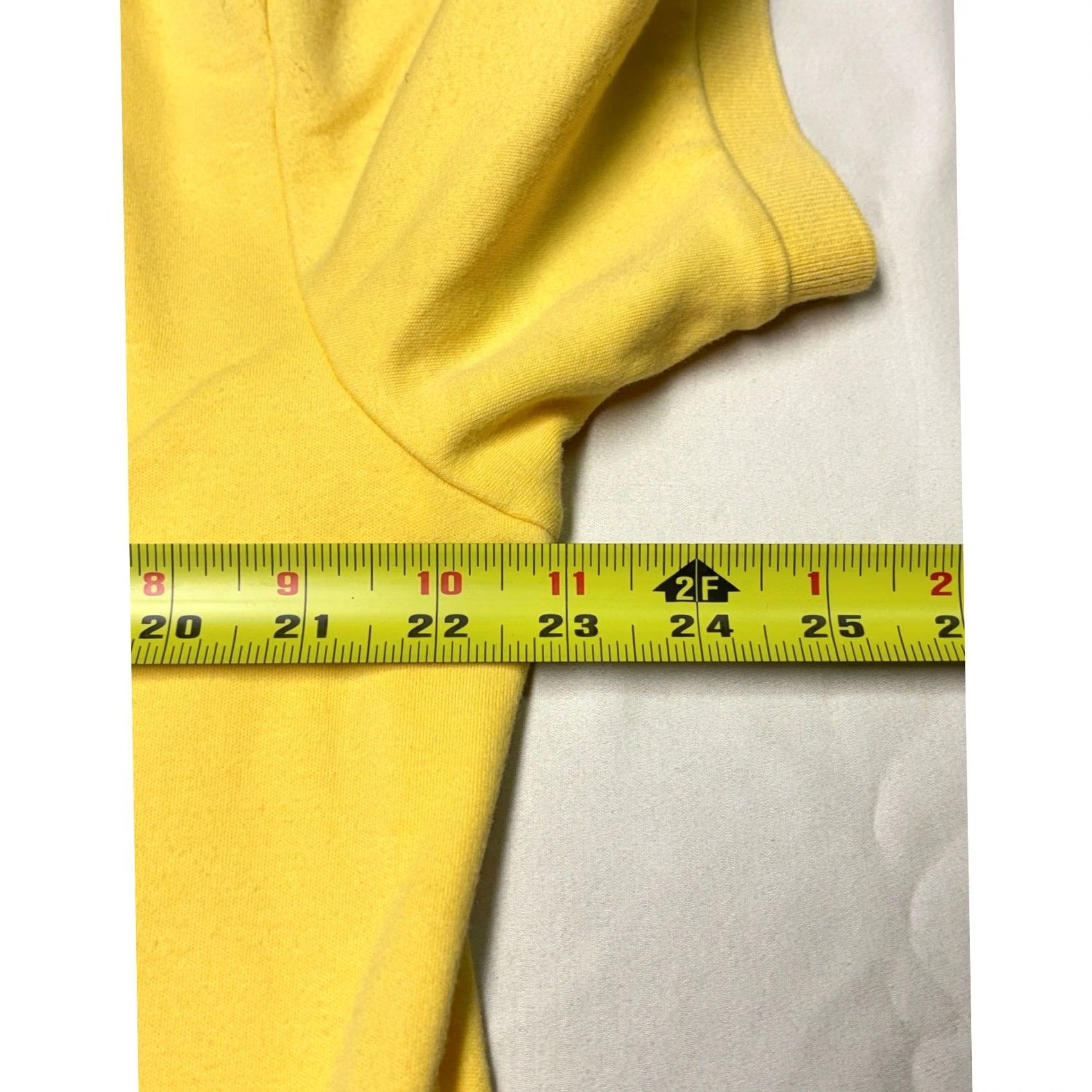 Polo Ralph Lauren VINTAGE Polo Ralph Lauren Mens Yellow Short Sleeve Polo Shirt Embroidered Pony L Size US L / EU 52-54 / 3 - 6 Thumbnail