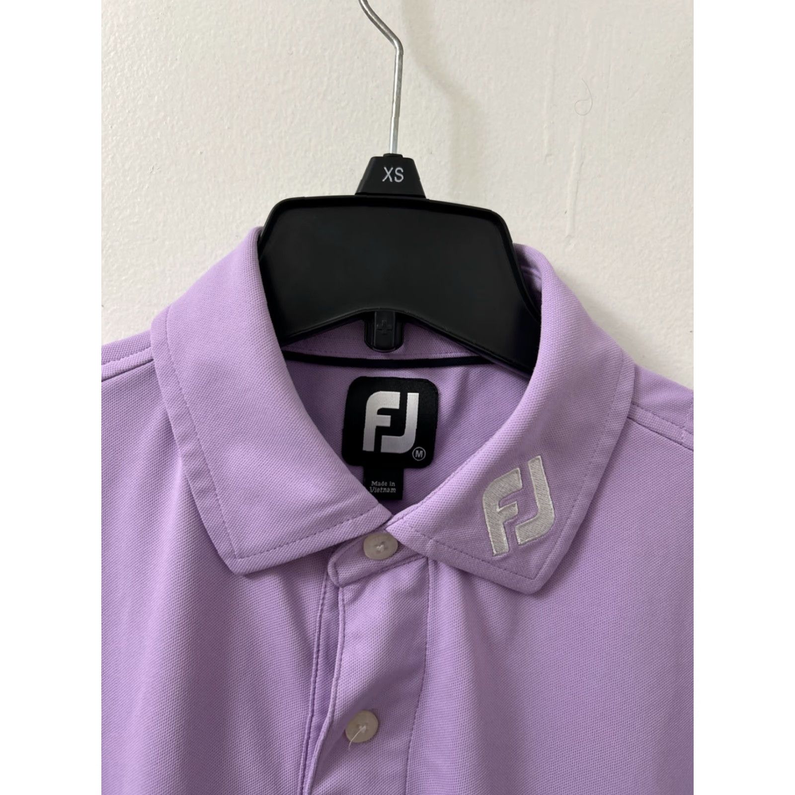 Footjoy FootJoy Polo Shirt Mens Size M Purple Short Sleeve Golf Performance Stretch Breathable Regular Fit Logo Size US M / EU 48-50 / 2 - 5 Thumbnail