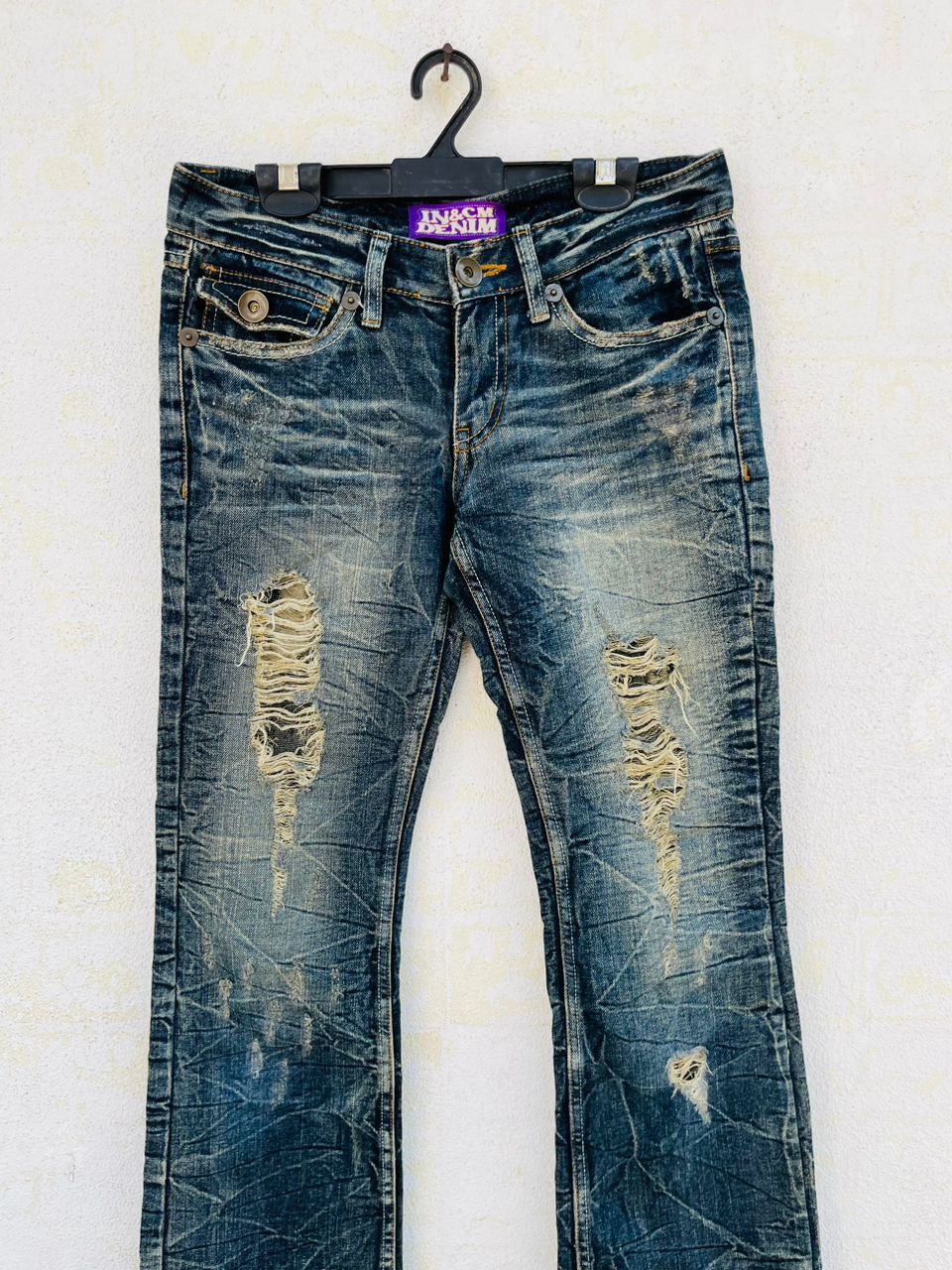 Japanese Brand × Vintage Vintage In&cm Distressed Japanese Designer Fashion Style Size 28" / US 6 / IT 42 - 3 Thumbnail
