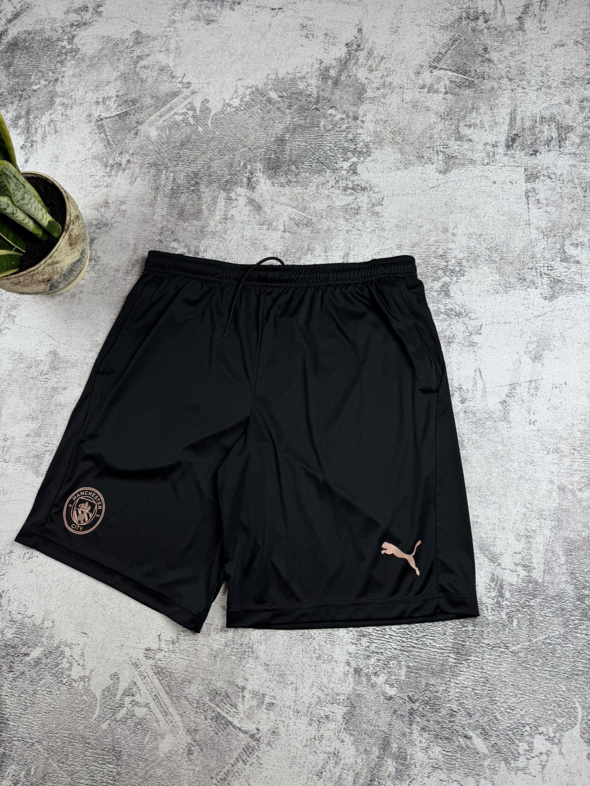 Puma MEN'S PUMA FC MANCHESTER CITY 2020/2021 THIRD SHORTS FOOTBALL SOCCER SIZE XL Size US 36 / EU 52 - 3 Thumbnail
