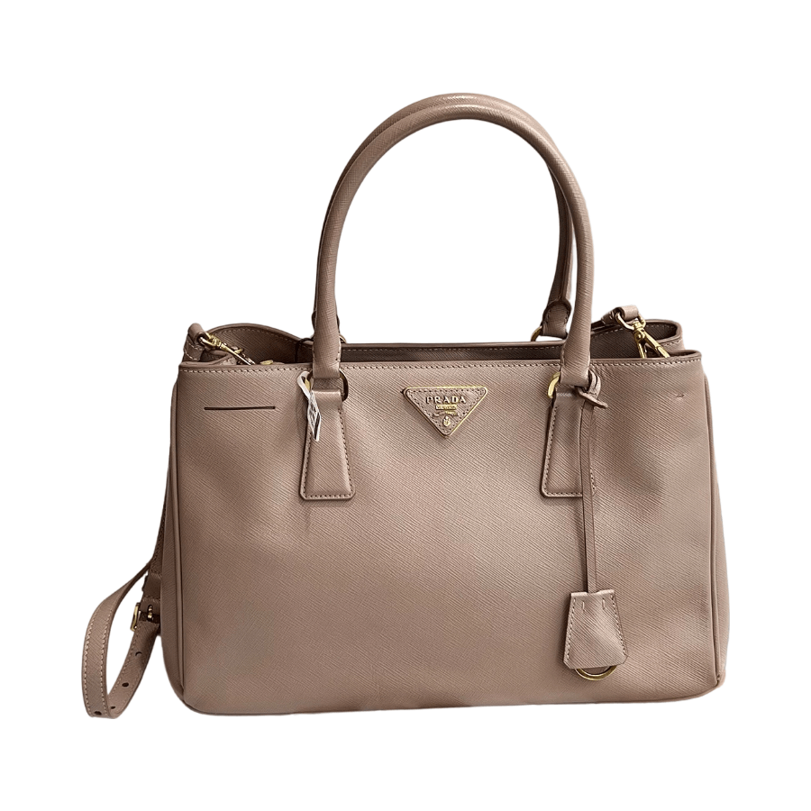 Prada Prada Saffiano Leather Galleria Handle Bag Size ONE SIZE - 1 Thumbnail