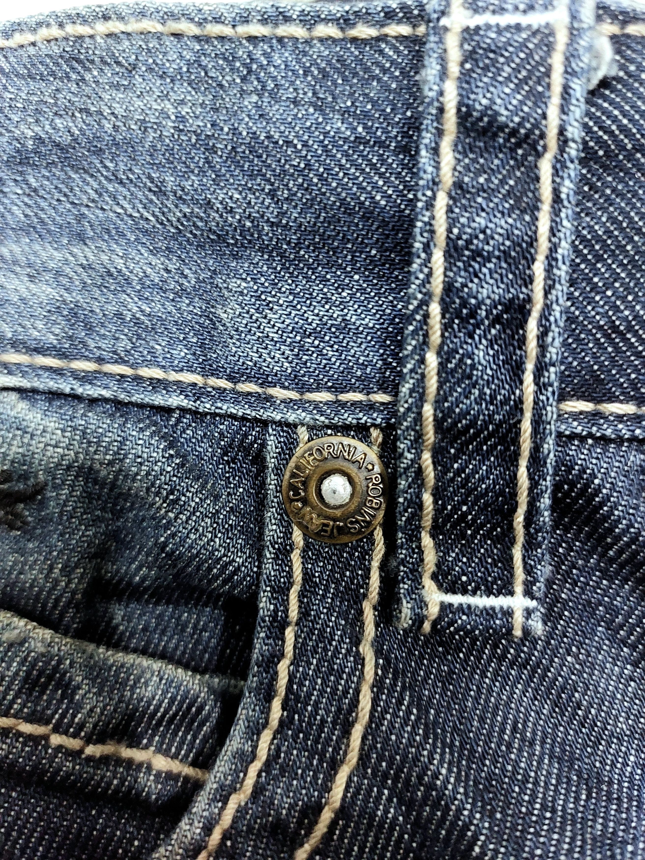 Robins Jeans Robins Jeans Studded Style Vintage Denim Size US 34 / EU 50 - 8 Thumbnail