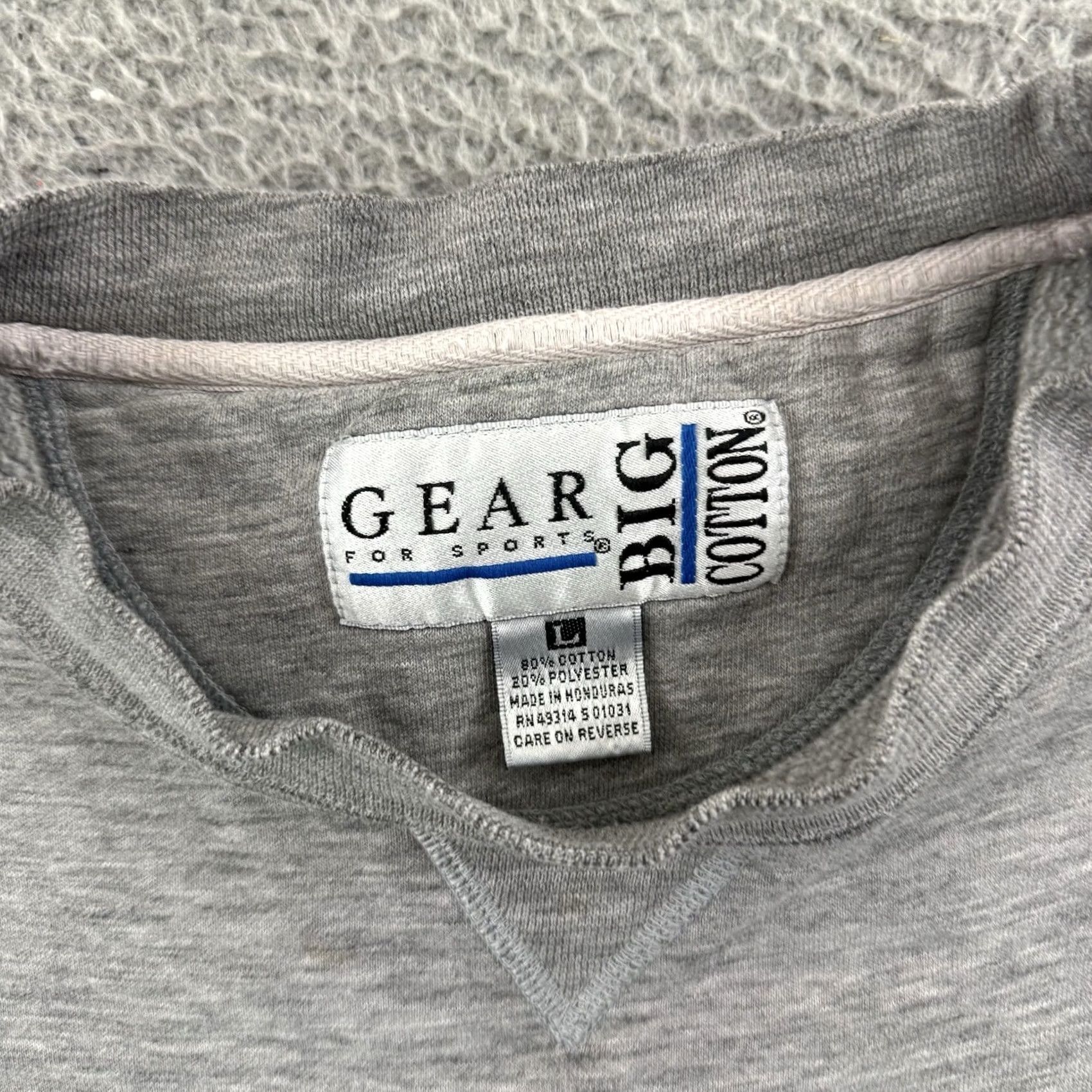Vintage VINTAGE Gear For Sports Sweatshirt Men Adult Large Gray 90s University of Maryland USA Shirt Pullover Crew Neck Size US L / EU 52-54 / 3 - 6 Thumbnail