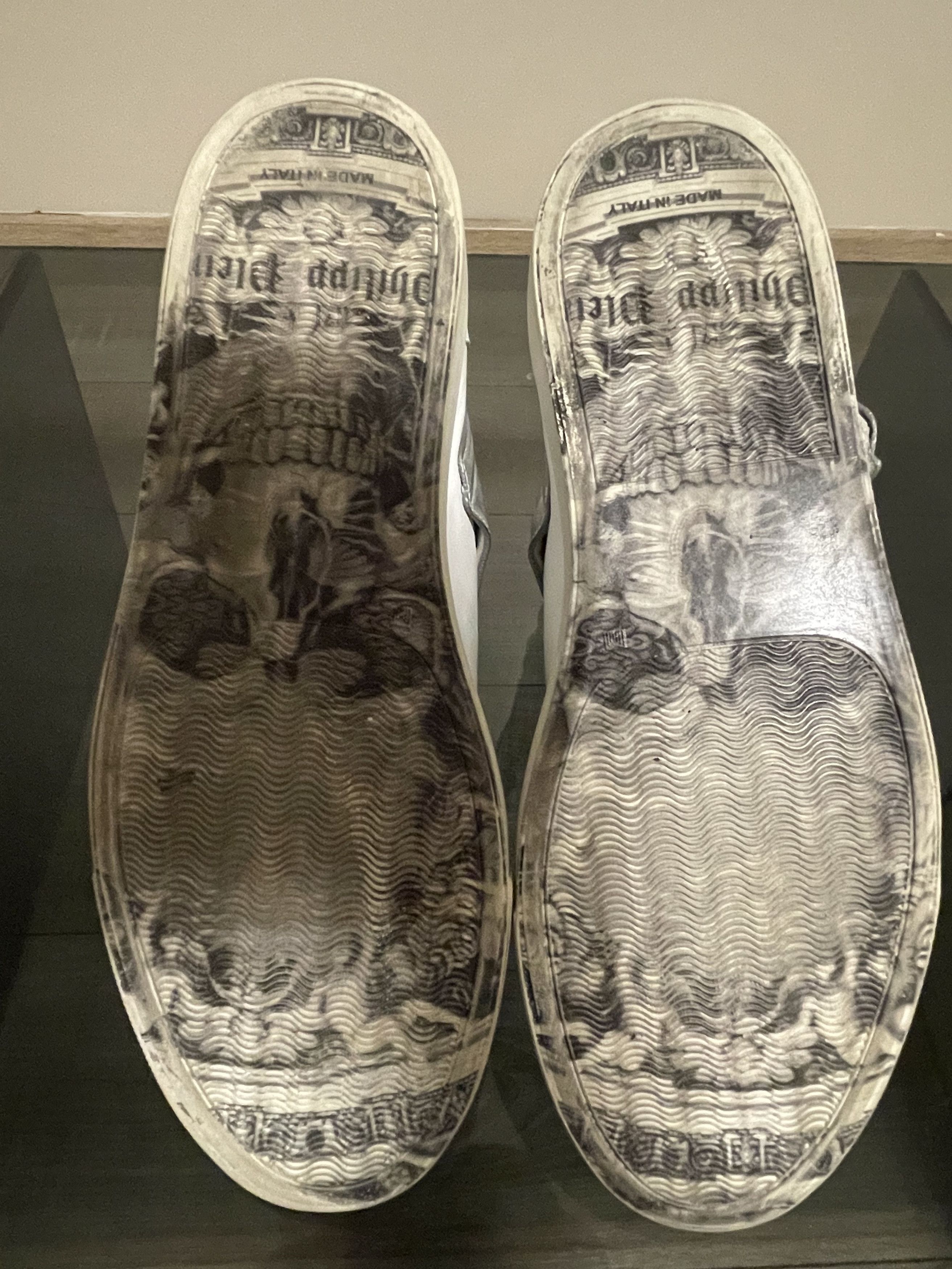Philipp Plein Philipp Plein White High-Top Sneakers Limited Edition Size US 10 / EU 43 - 3 Thumbnail