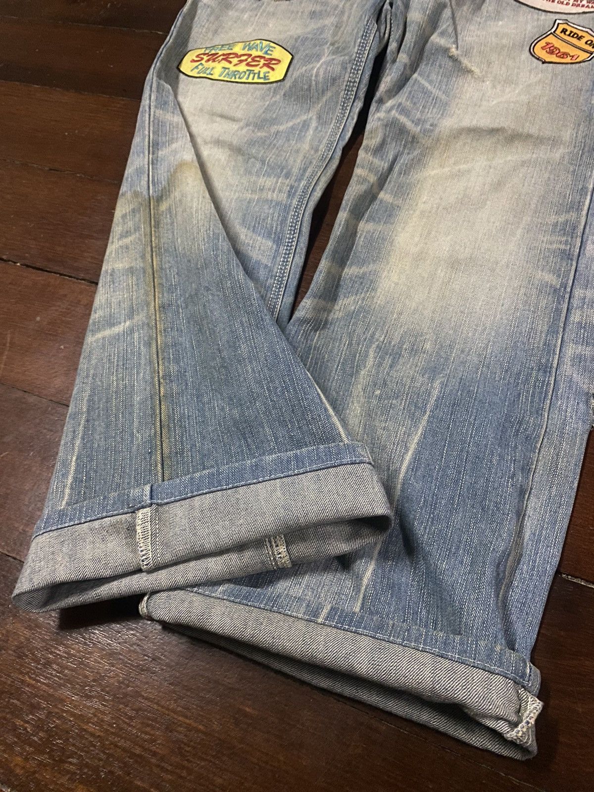Edwin FIRE 🔥 EDWIN EXCLUSIVE VINTAGE FLARE JEANS RUSTY DISTRESSED Size US 36 / EU 52 - 12 Thumbnail