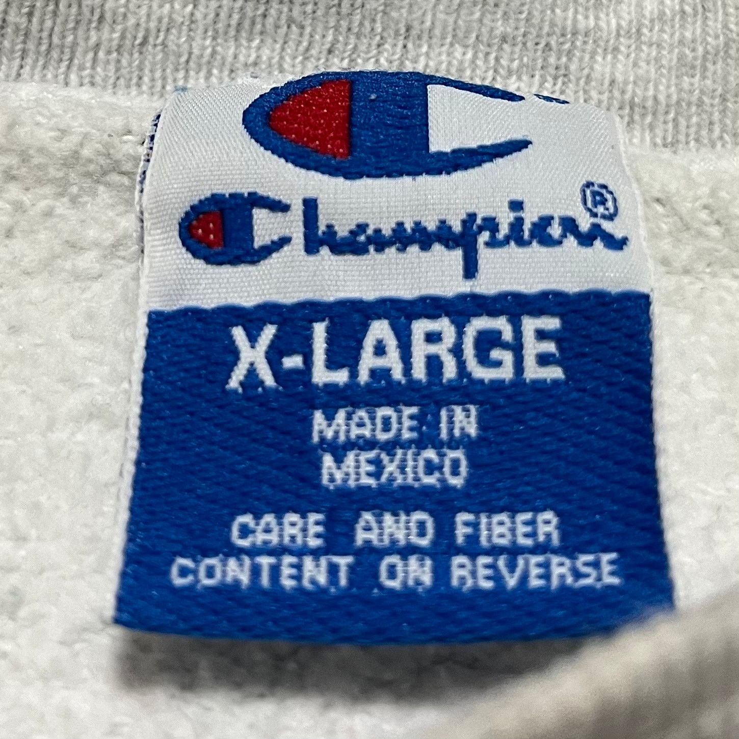 Champion Y2K Notre Dame Champion Reverse Weave Grey Crewneck XL Size US XL / EU 56 / 4 - 4 Thumbnail