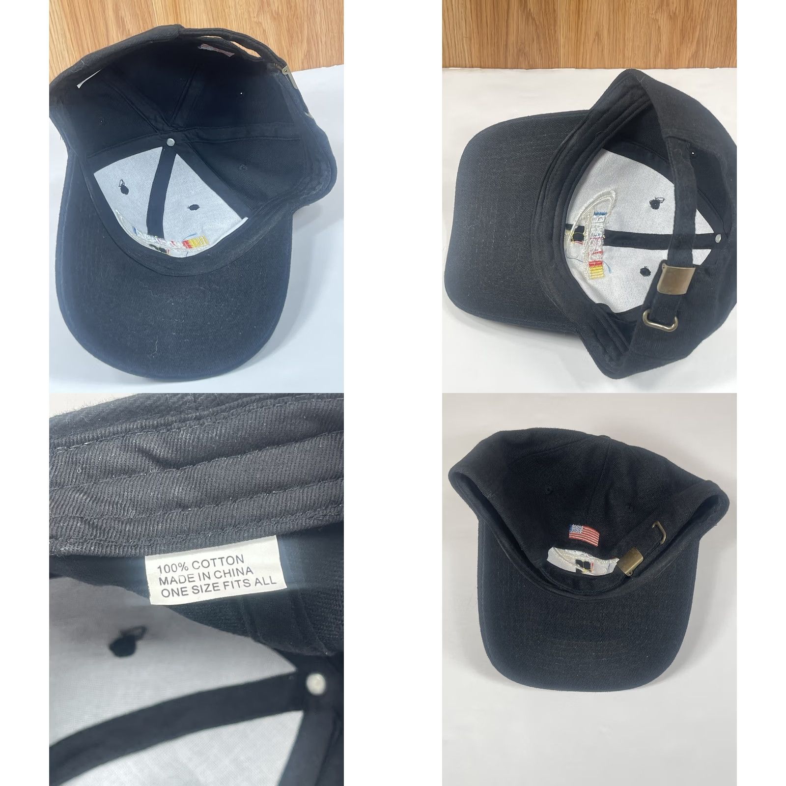 NASCAR NASCAR 3M Scotch Super33+ Hat Cap One Size Fits All Strap Back Adjustable Black Size ONE SIZE - 8 Thumbnail