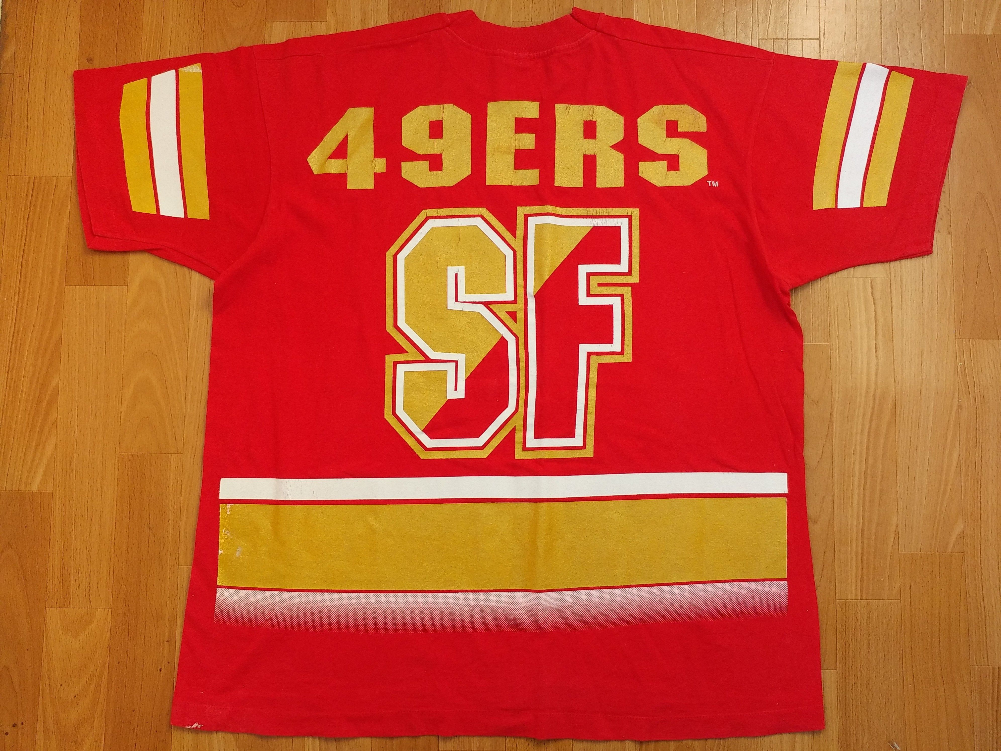 NFL × Vintage NFL San Francisco 49ers t-shirt, 1994 jersey, vintage XL Size US XL / EU 56 / 4 - 2 Thumbnail