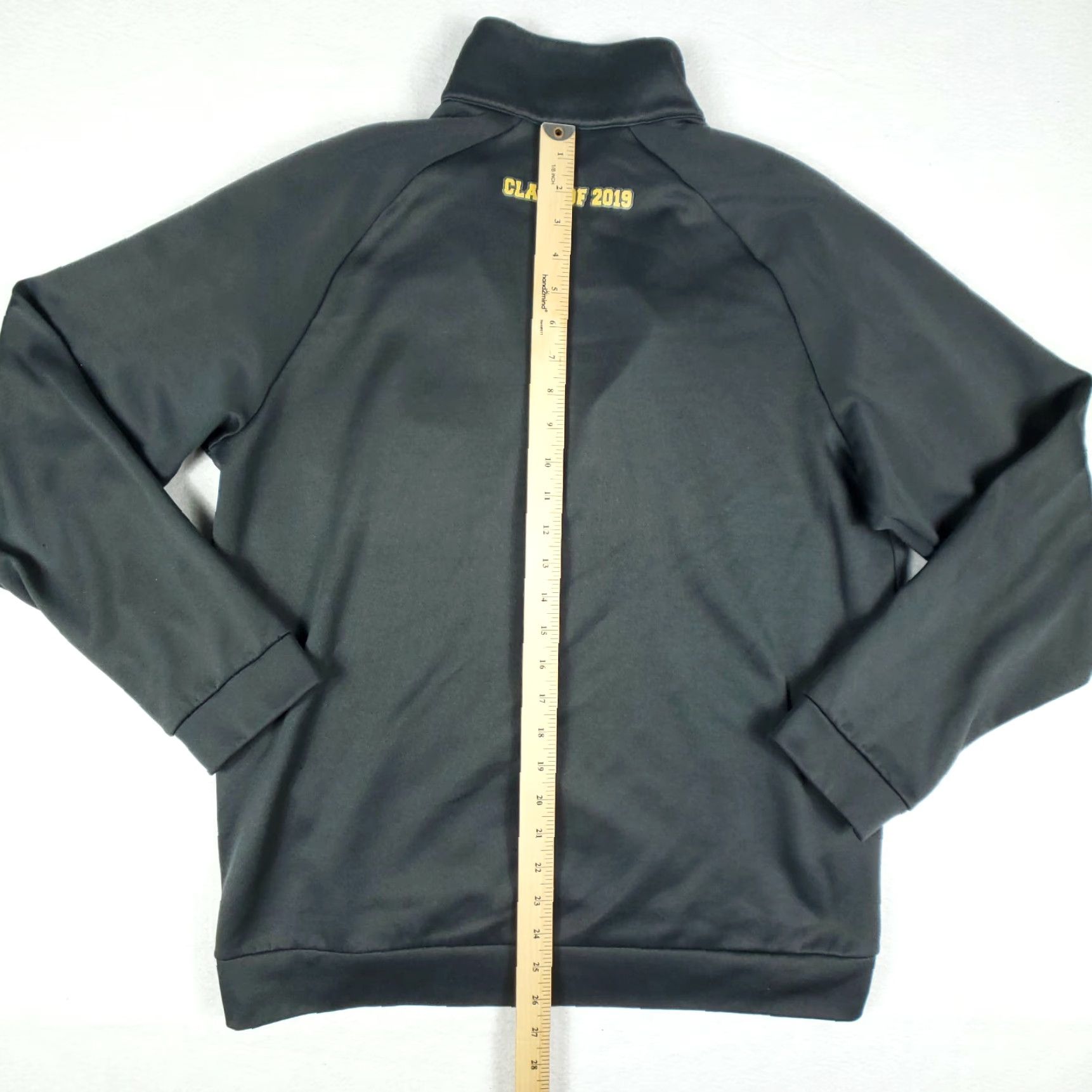 Nike Nike Sweatshirt Womens M Gray Swoosh 1/4 Zip Up Pullover Logo Dri-FIT All Seasons Casual Front Zip Womens Size M / US 6-8 / IT 42-44 - 5 Thumbnail