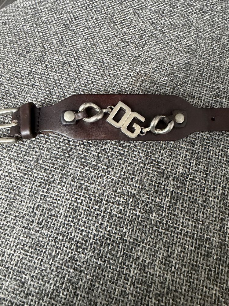 Dolce & Gabbana Vintage Dolce Gabbana Logo DG Leather Bracelet Size ONE SIZE - 3 Thumbnail