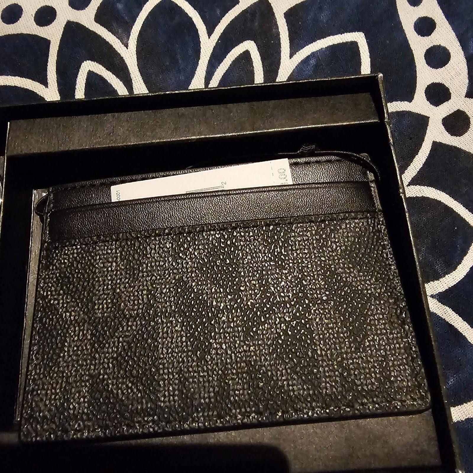 Michael Kors Michael Kors Men's Black and Grey Wallet & Keychain Size ONE SIZE - 2 Thumbnail