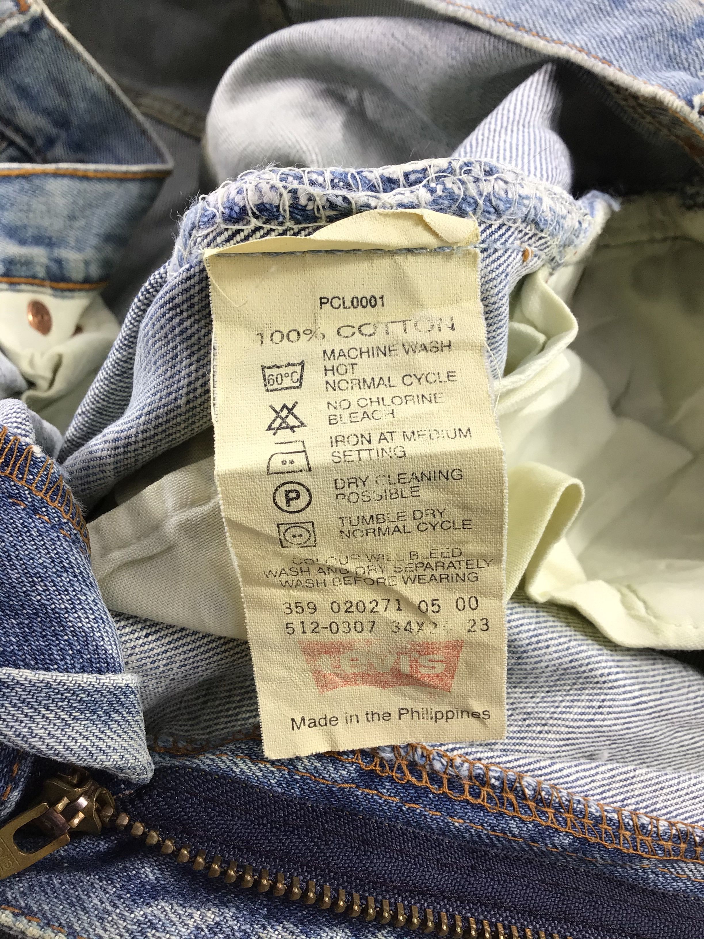 Levi's 90s Vintage Levis 512 Jeans-JM408 Size US 34 / EU 50 - 10 Thumbnail