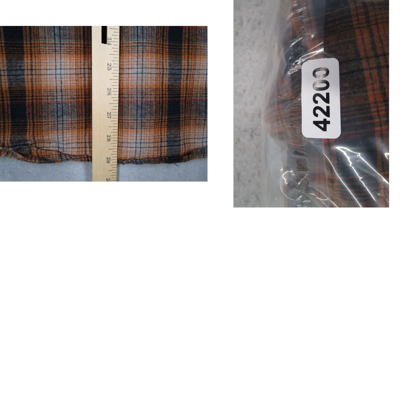 West Coast Choppers Jesse James Flannel Shirt Men's XL Brown Long Sleeve Button Up Pearl Snap Western Style Size US XL / EU 56 / 4 - 8 Thumbnail