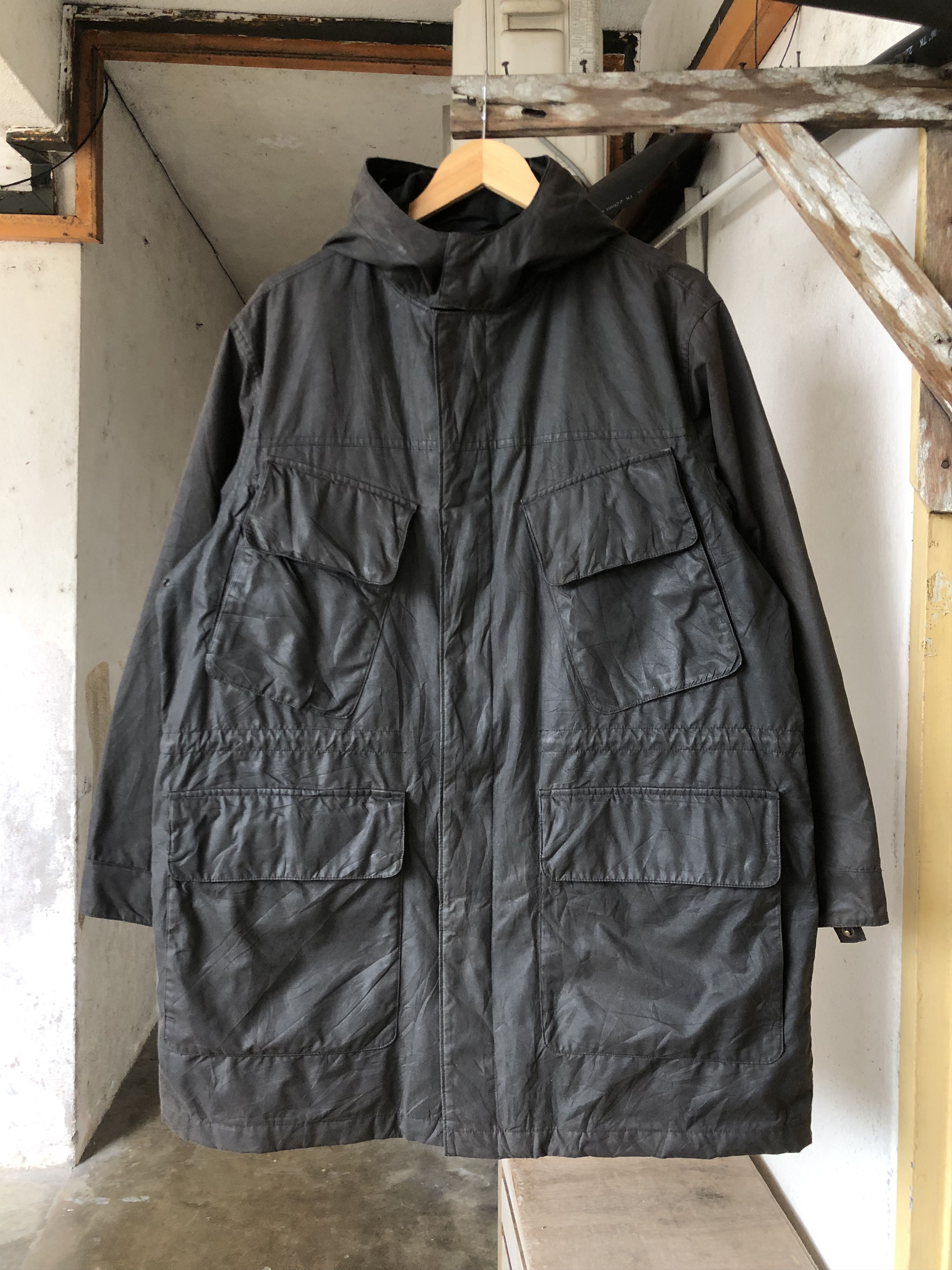 Polo Ralph Lauren Vintage Polo Ralph Lauren Wax Parka Jacket Size US M / EU 48-50 / 2 - 3 Thumbnail