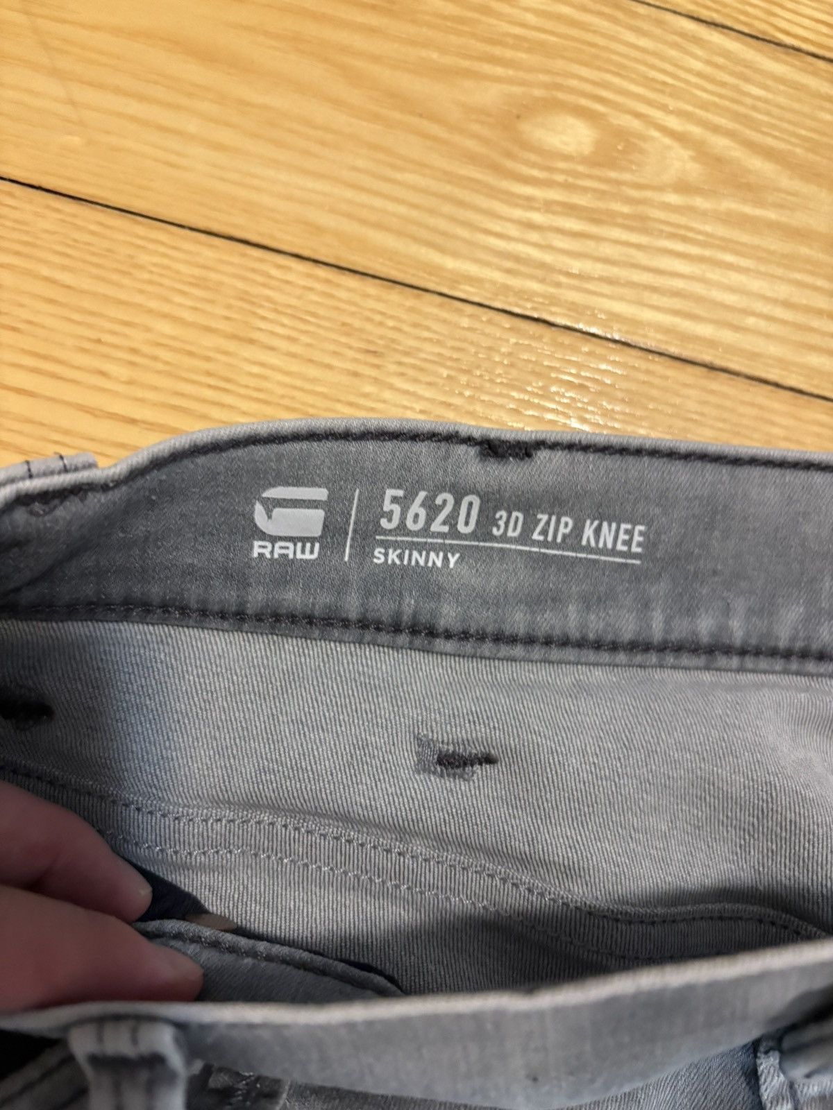 G-Star G Star Raw Biker Jeans Size 30W 32L Size US 30 / EU 46 - 3 Thumbnail