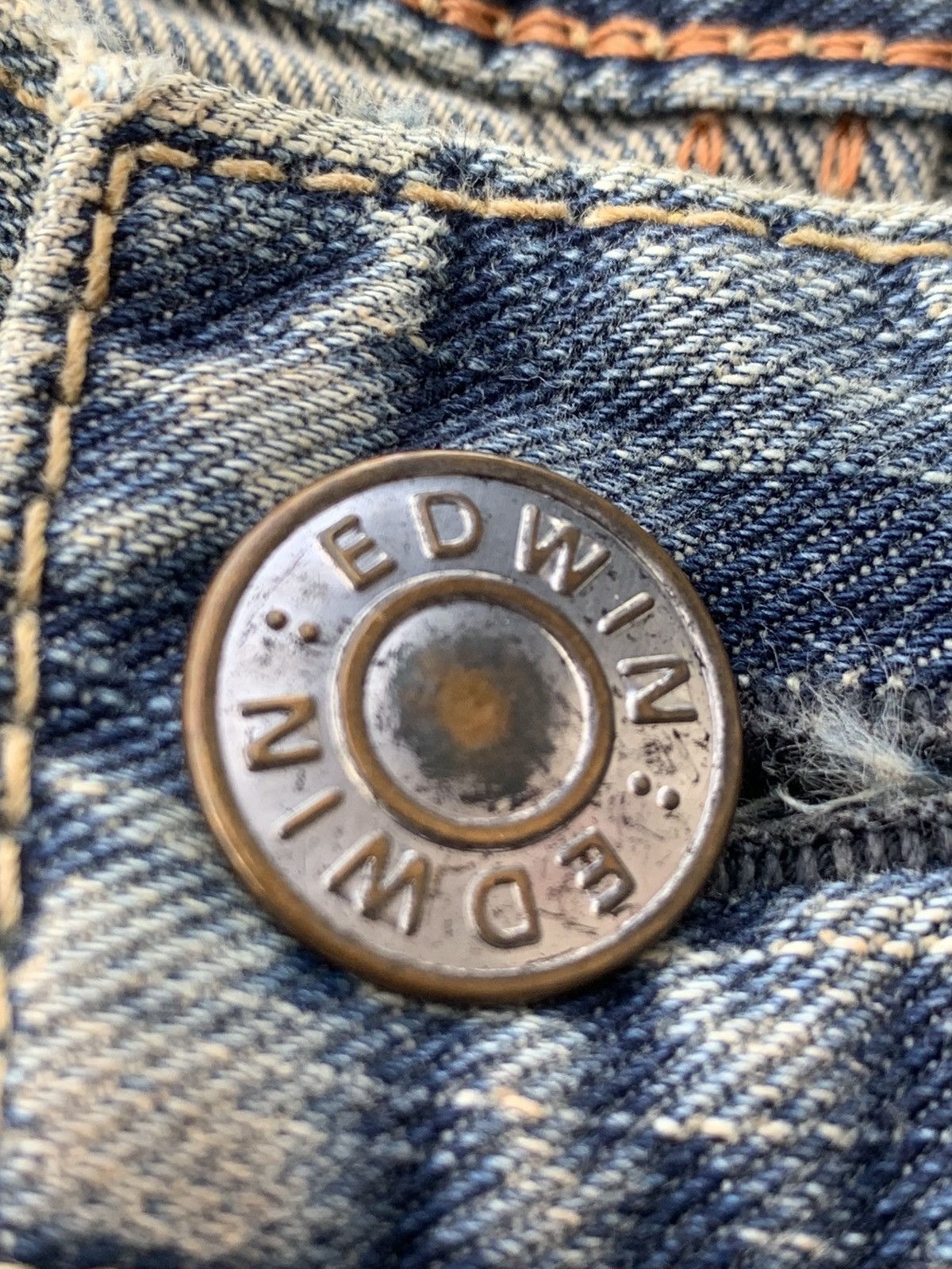 Edwin Edwin vintage sick faded. Size US 34 / EU 50 - 7 Thumbnail