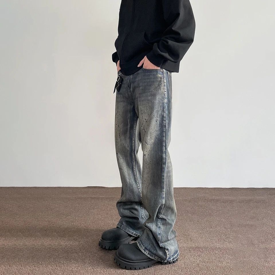 Jean Straight Leg Loose Street Jeans Size US 32 / EU 48 - 2 Thumbnail