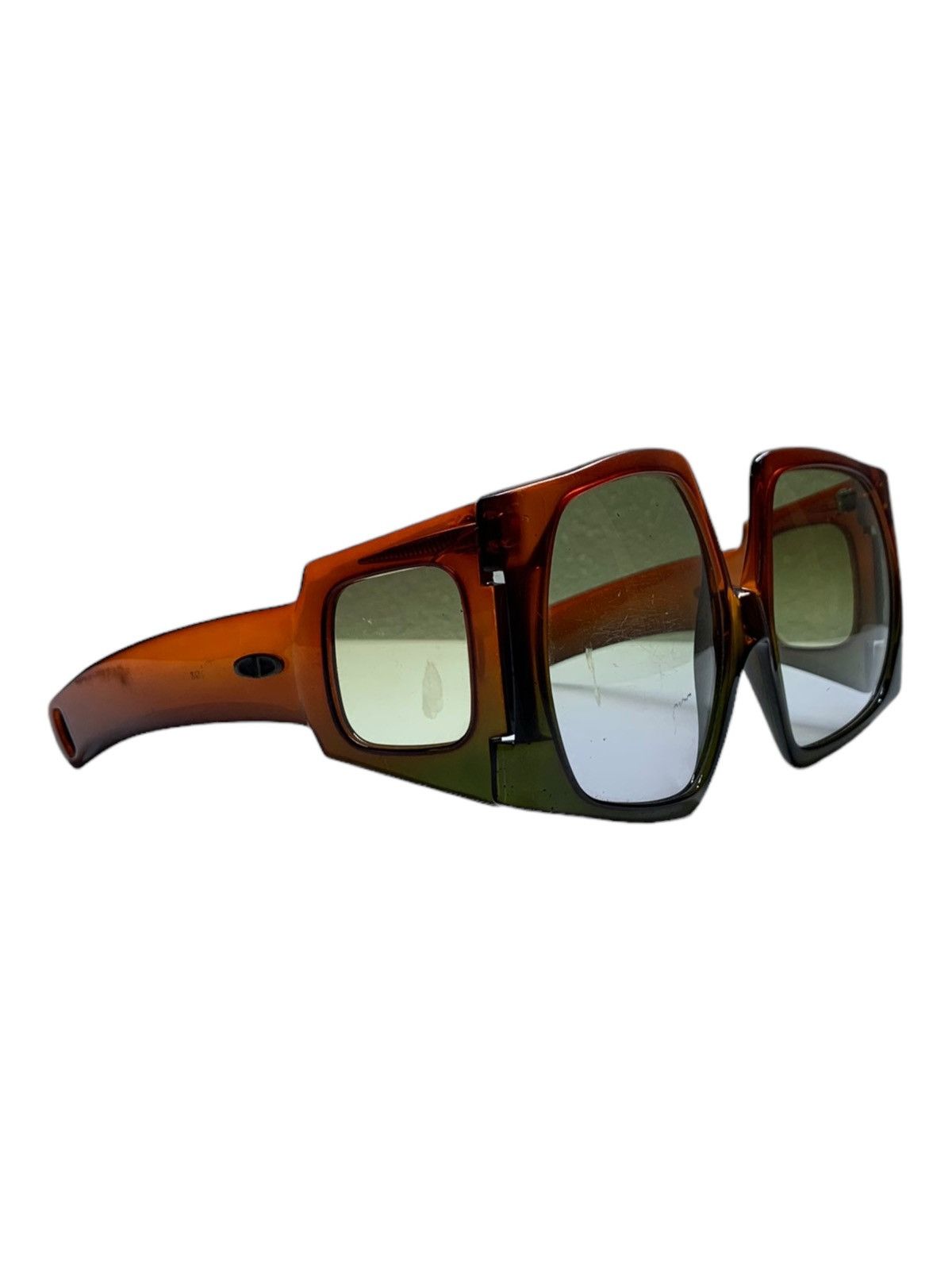 Christian Dior Vintage D01 Oversized Optyl Sunglasses