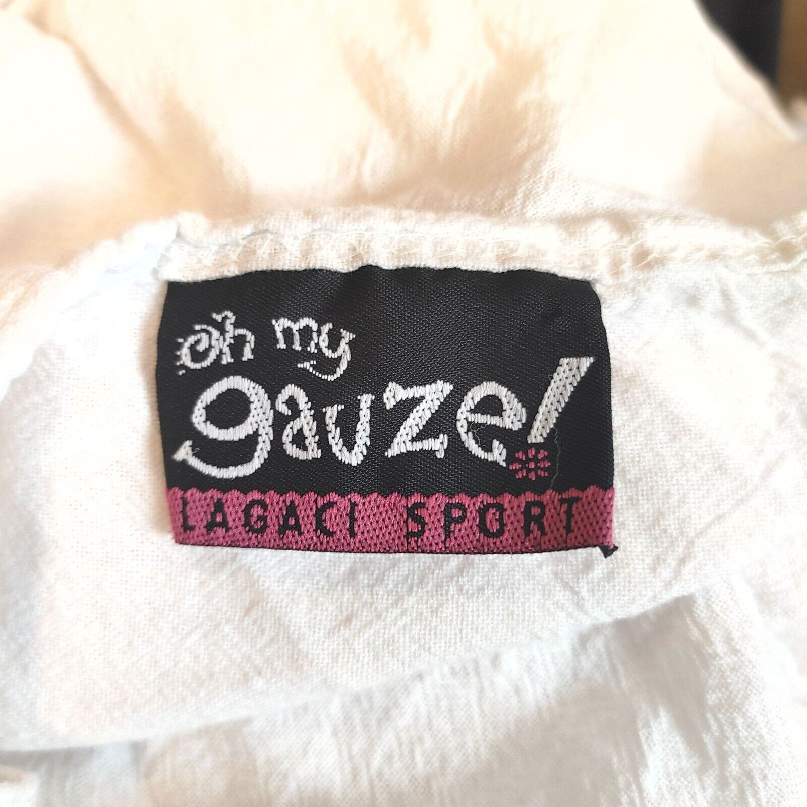 Other Oh My Gauze Legacy Sport Women's White Sleeveless 100% Cotto Size ONE SIZE - 3 Thumbnail