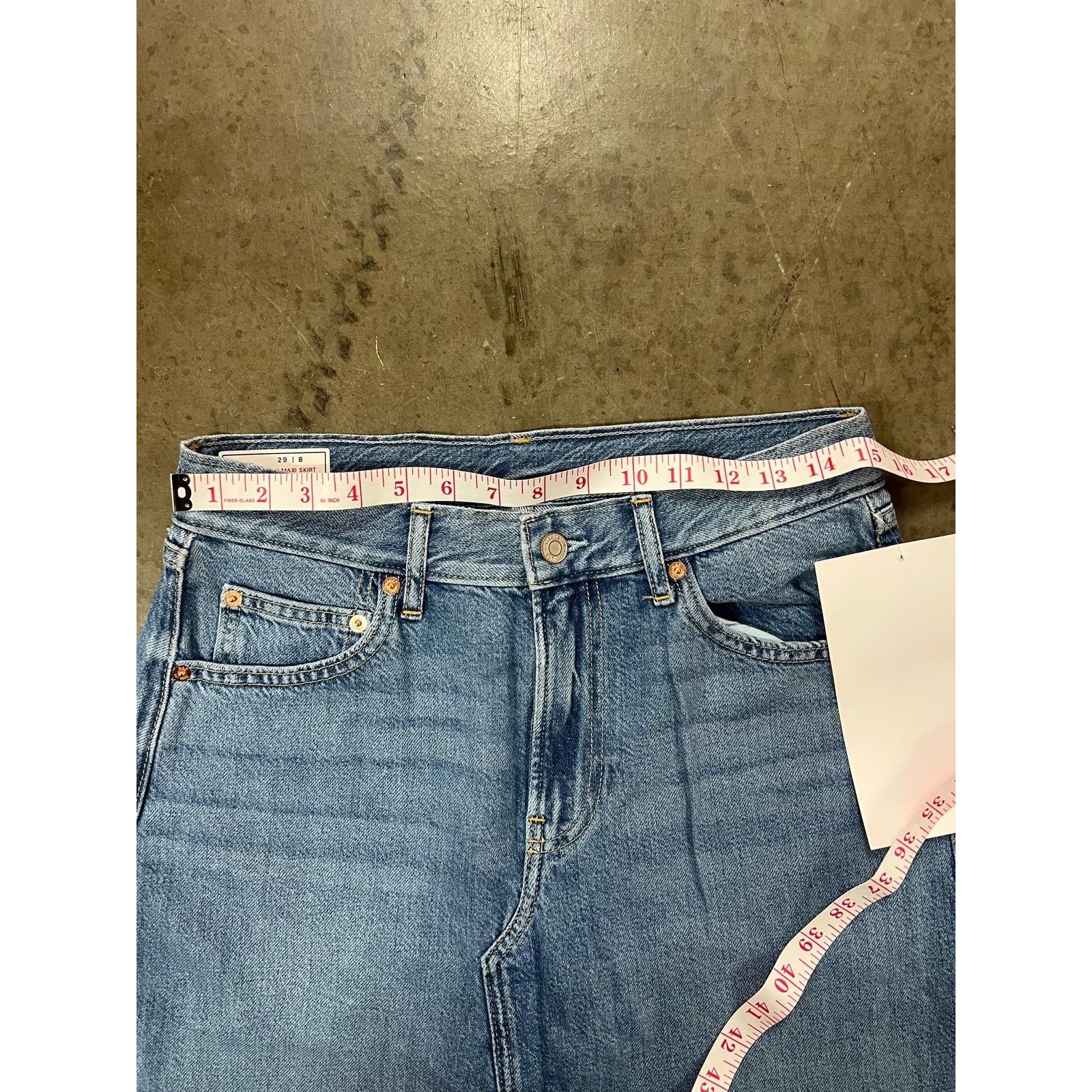 Gap Gap Women - UltraSoft Denim Maxi Skirt / S / NWOT Size 28" / US 6 / IT 42 - 8 Thumbnail