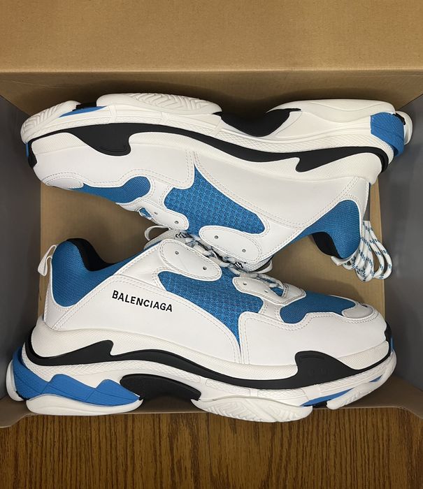 Balenciaga Balenciaga Triple S Sneaker Azure | Grailed